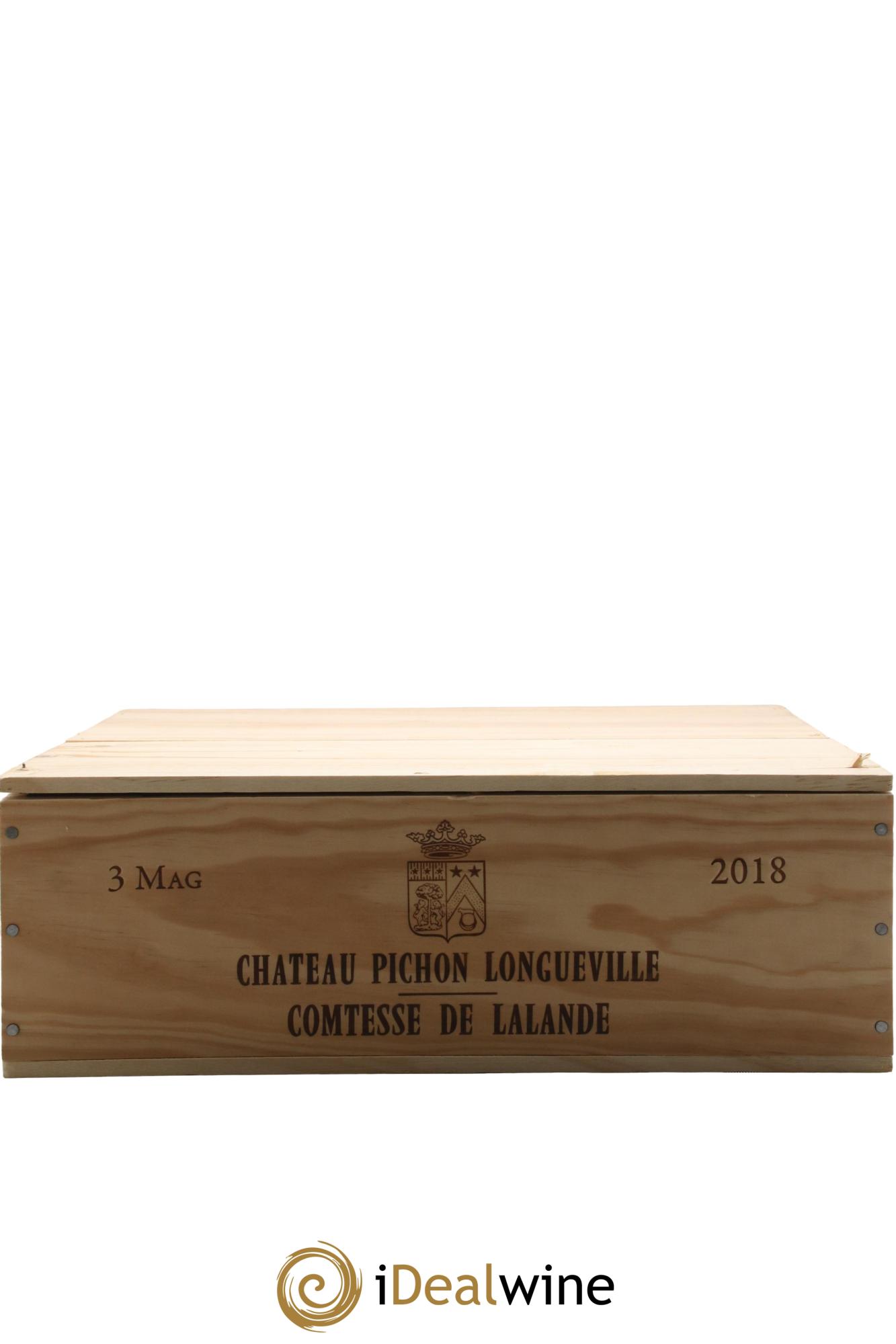 Château Pichon Longueville Comtesse de Lalande 2ème Grand Cru Classé 2018 - Lot de 3 magnums - 3