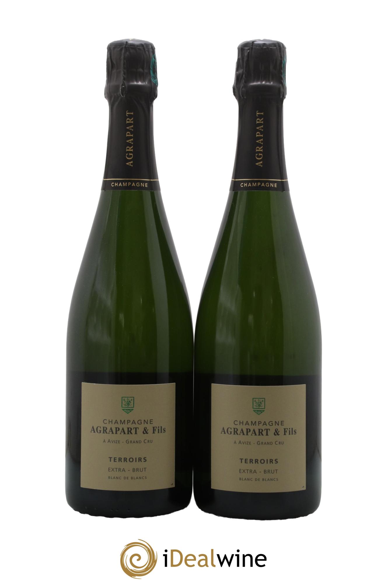 Terroirs Blanc de Blancs Extra-Brut Agrapart & Fils - Lot de 2 bouteilles - 0