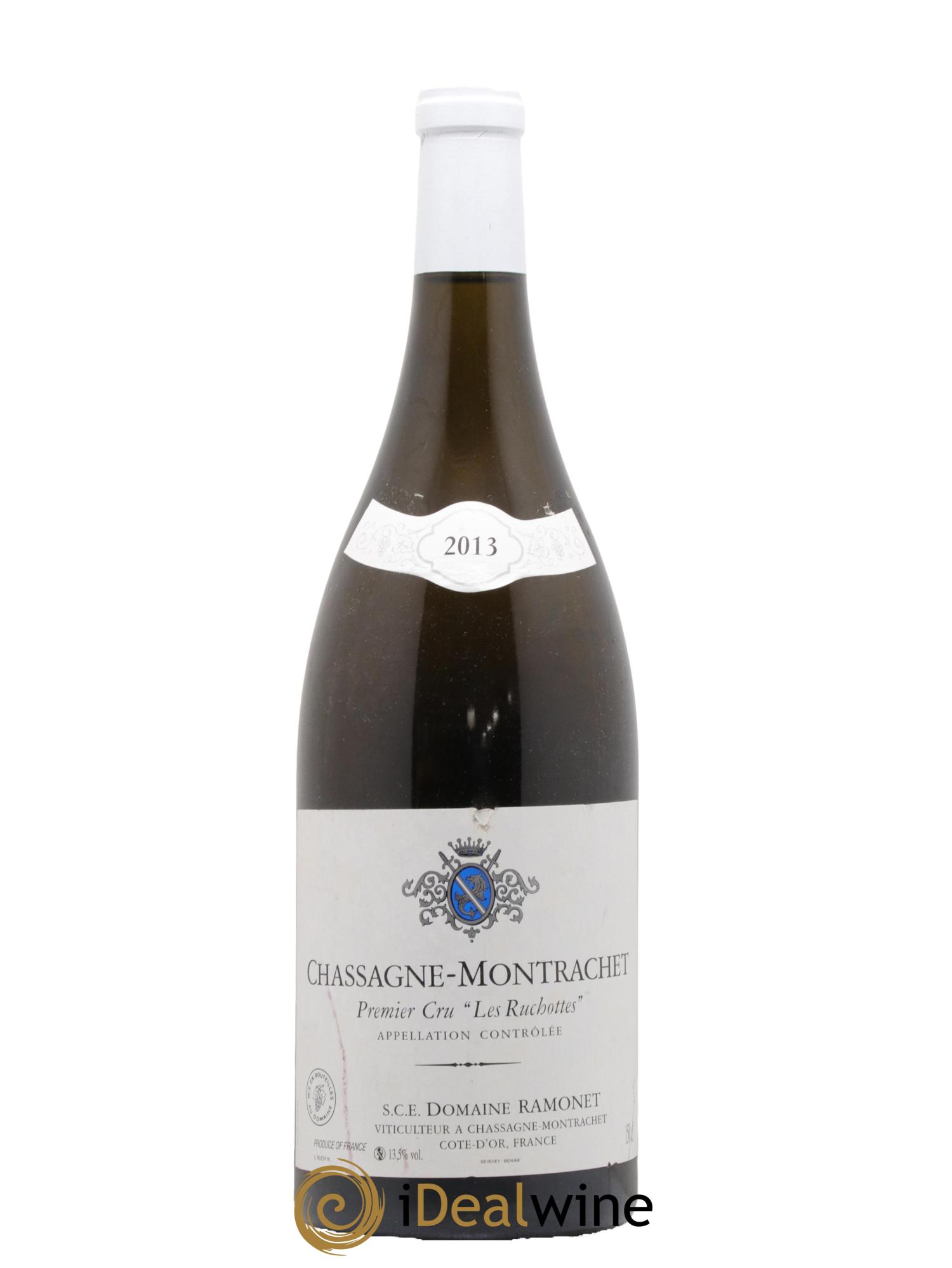 Chassagne-Montrachet 1er Cru Les Ruchottes Ramonet (Domaine) 2013 - Posten von 1 Magnum - 0