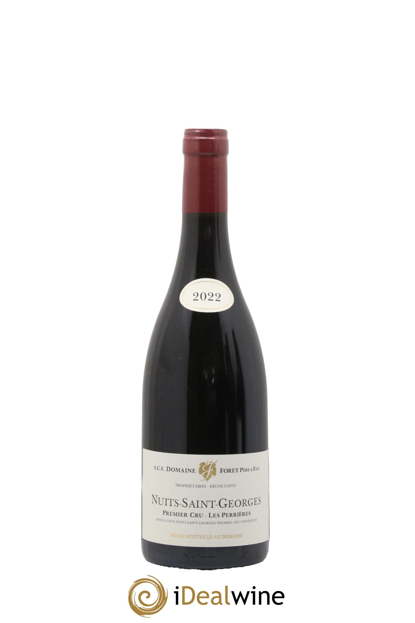 Nuits-Saint-Georges 1er Cru Les Perrières Forey Père et Fils (Domaine) 2022 - Lot de 1 bouteille - 0