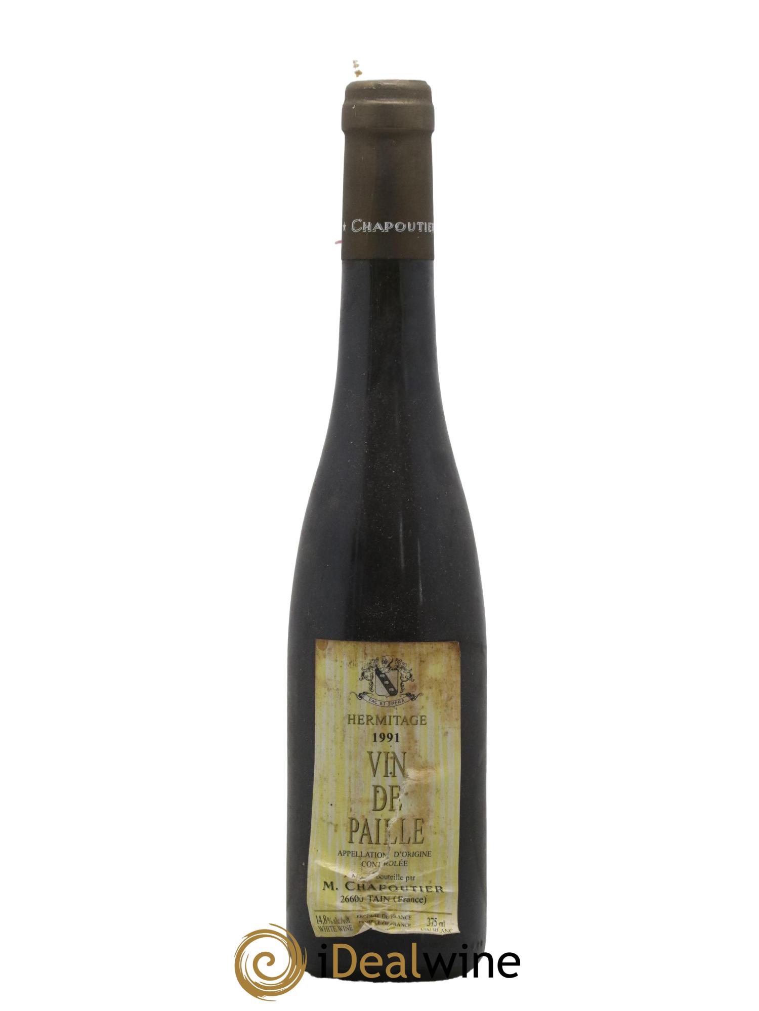 Hermitage Vin de Paille Chapoutier 1991 - Lotto di 1 mezza bottiglia - 0