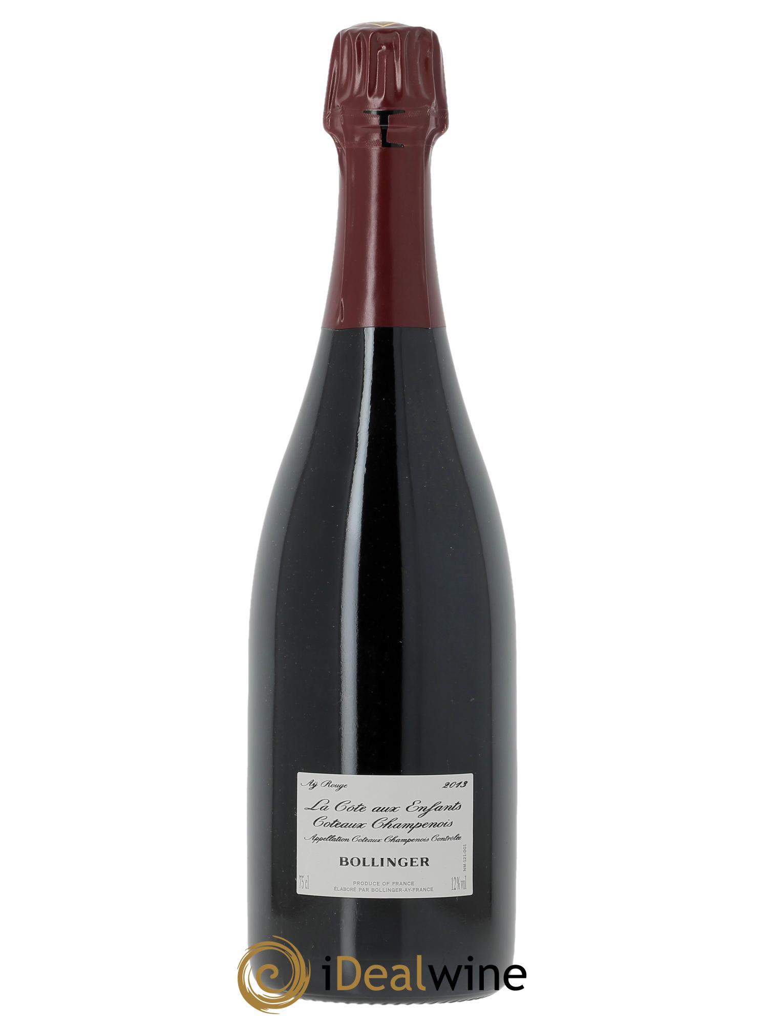 La Côte Aux Enfants Bollinger 2013 - Lot of 1 bottle - 0