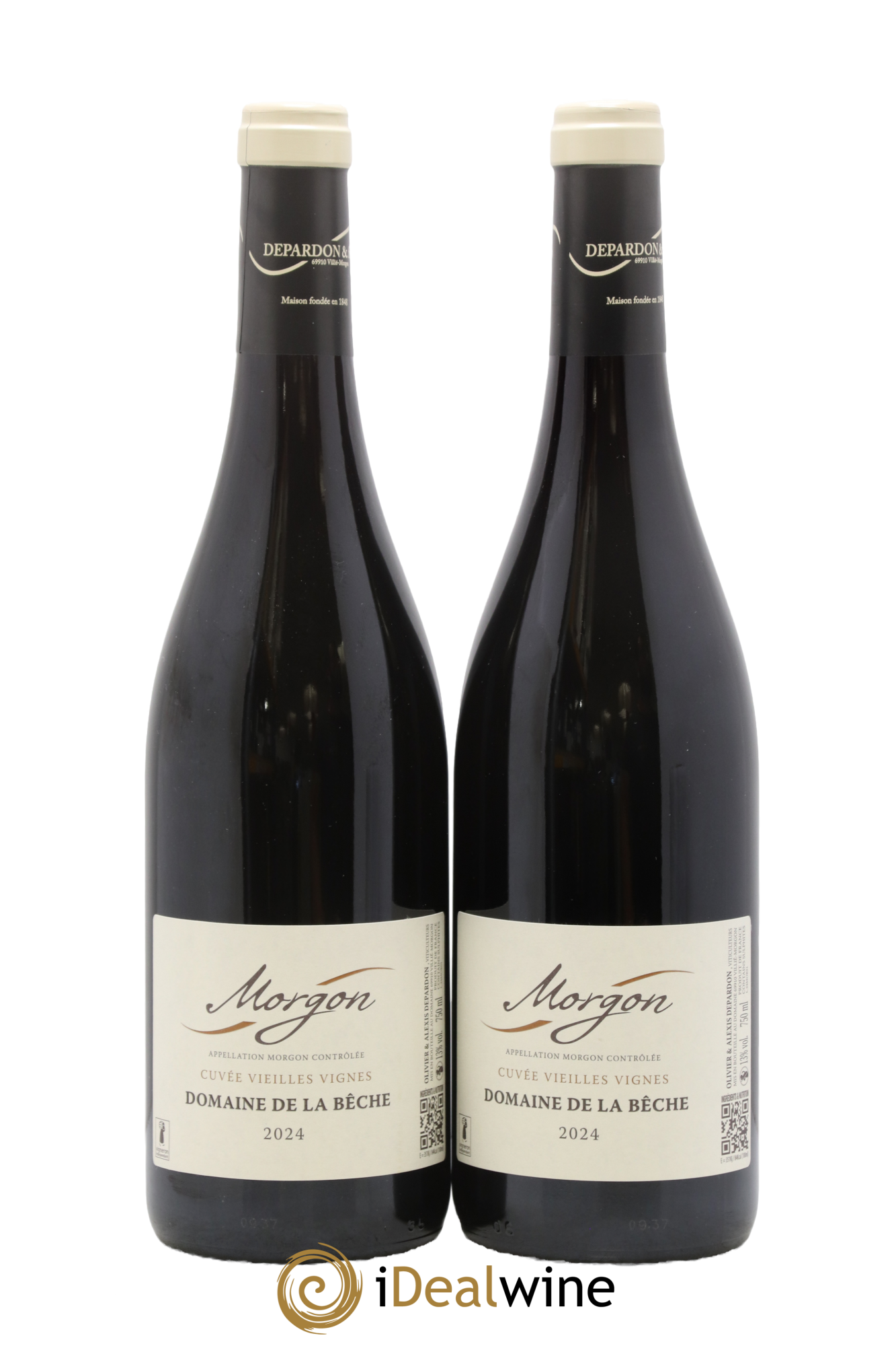 Morgon Vieilles Vignes Domaine de la Bêche 2024 - Lot de 2 bouteilles - 0