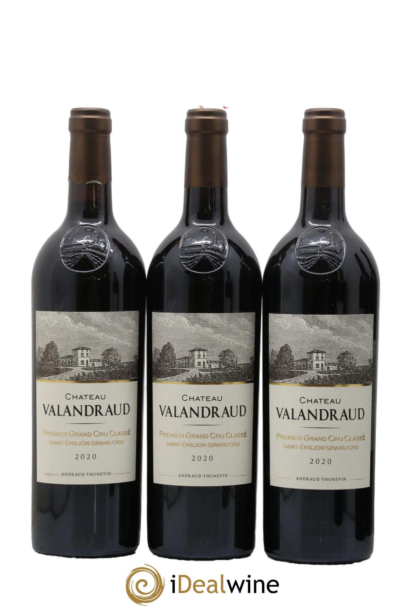 Château de Valandraud 1er Grand Cru Classé B depuis 2012 2020 - Lot of 6 bottles - 1