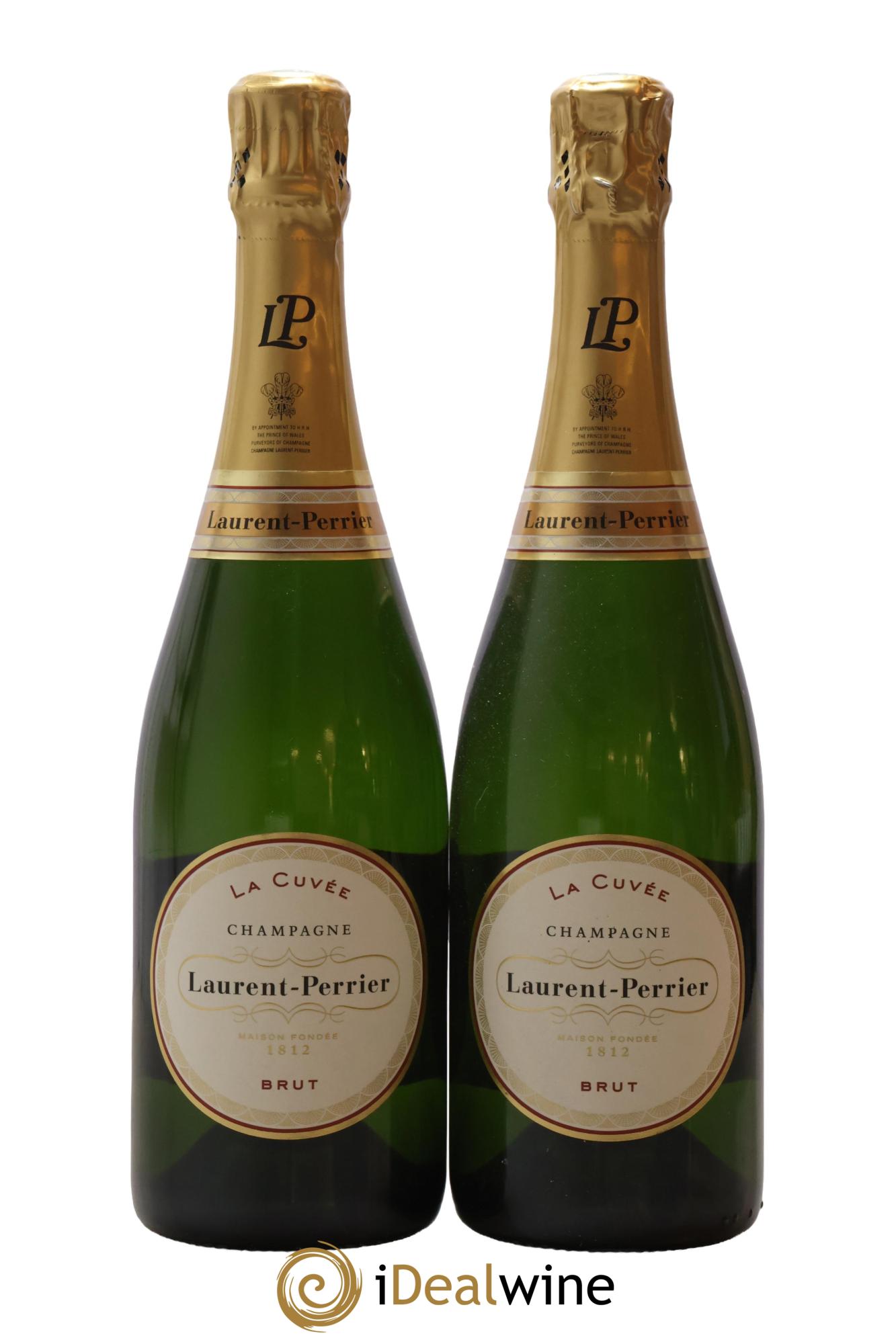La Cuvée Brut Laurent Perrier - Lot of 2 bottles - 0