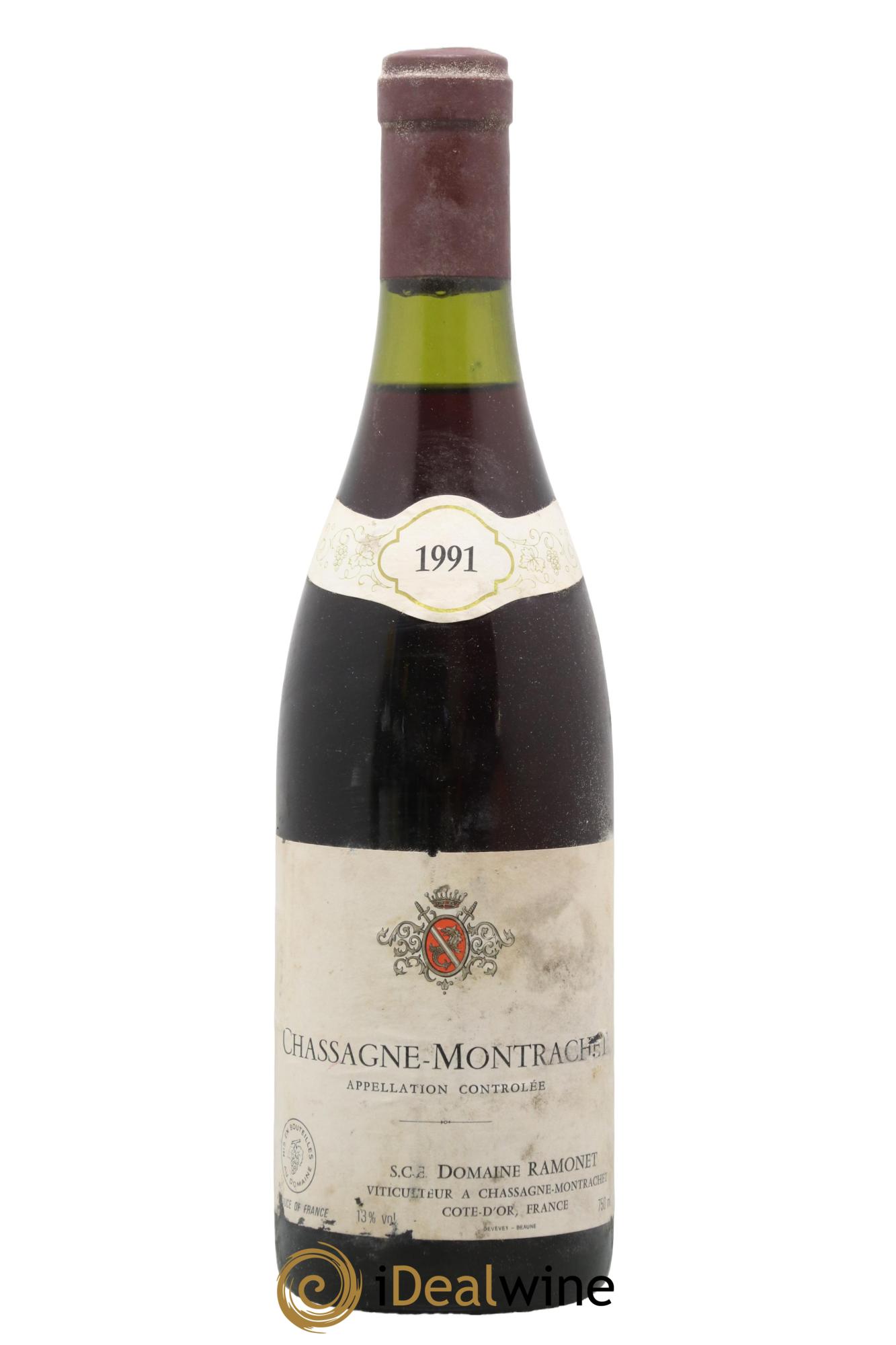 Chassagne-Montrachet Ramonet (Domaine) 1991 - Posten von 1 Flasche - 0
