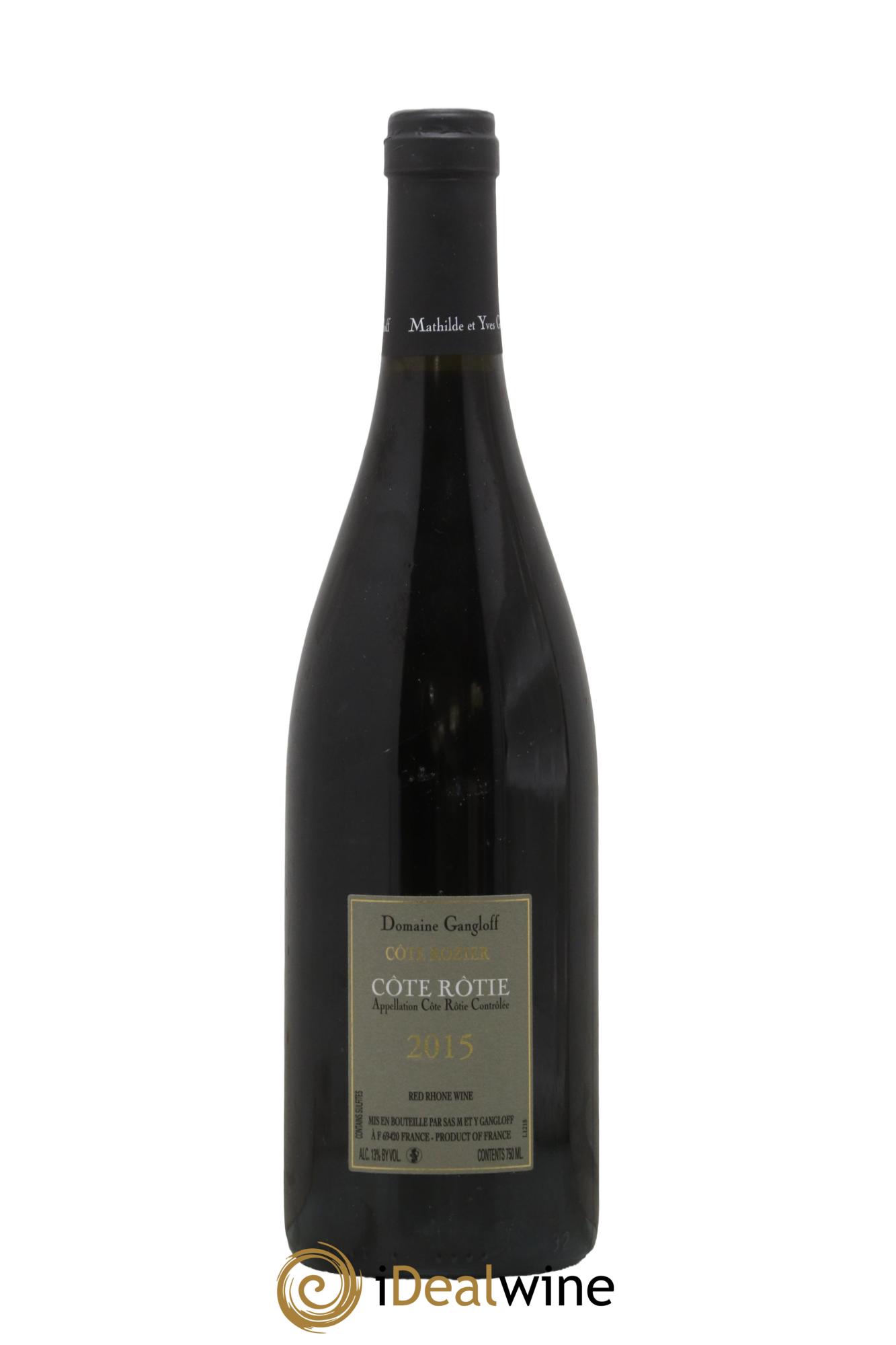 Côte-Rôtie Côte Rozier Gangloff (Domaine) 2015 - Lotto di 1 bottiglia - 1