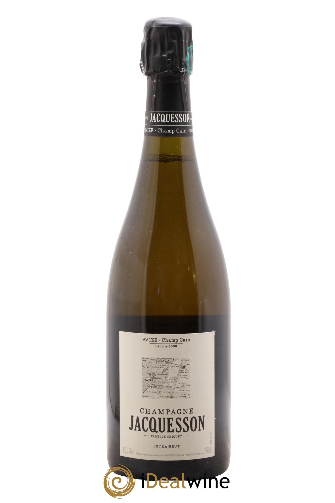 Avize Champ Caïn Extra-Brut Jacquesson 2008 - Lotto di 1 bottiglia - 0