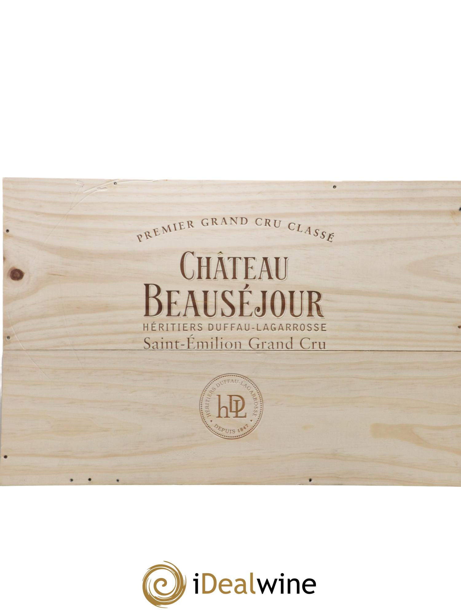 Château Beauséjour (Duffau-Lagarrosse) 1er Grand Cru Classé B  2016 - Posten von 6 Flaschen - 5