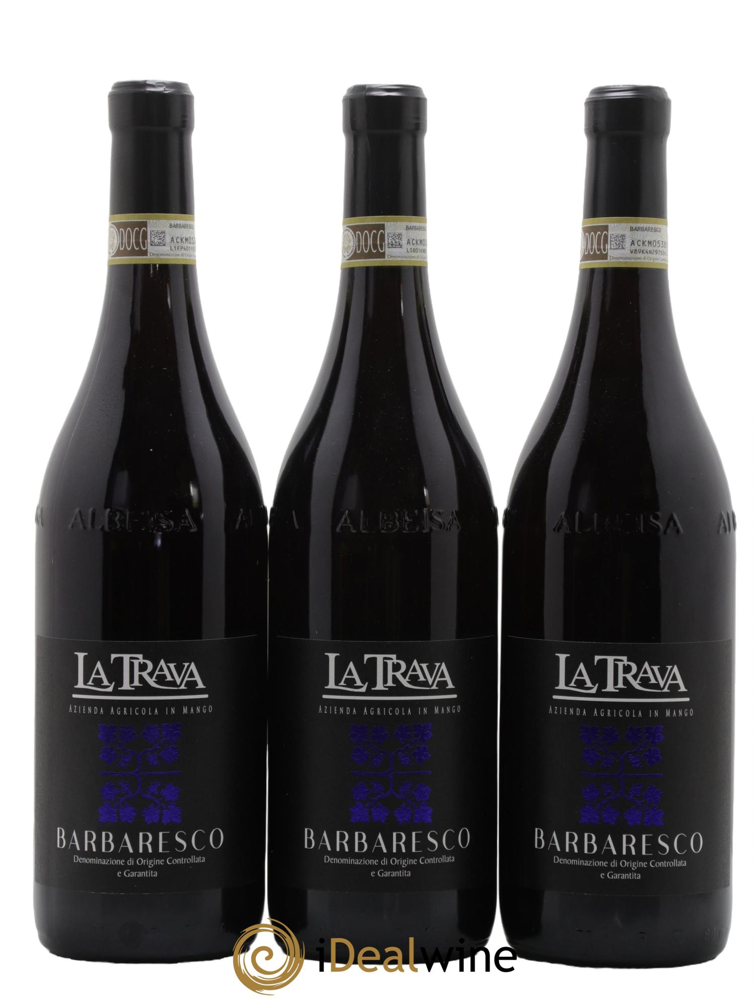 Barbaresco DOCG La Trava 2019 - Lot de 3 bouteilles - 0