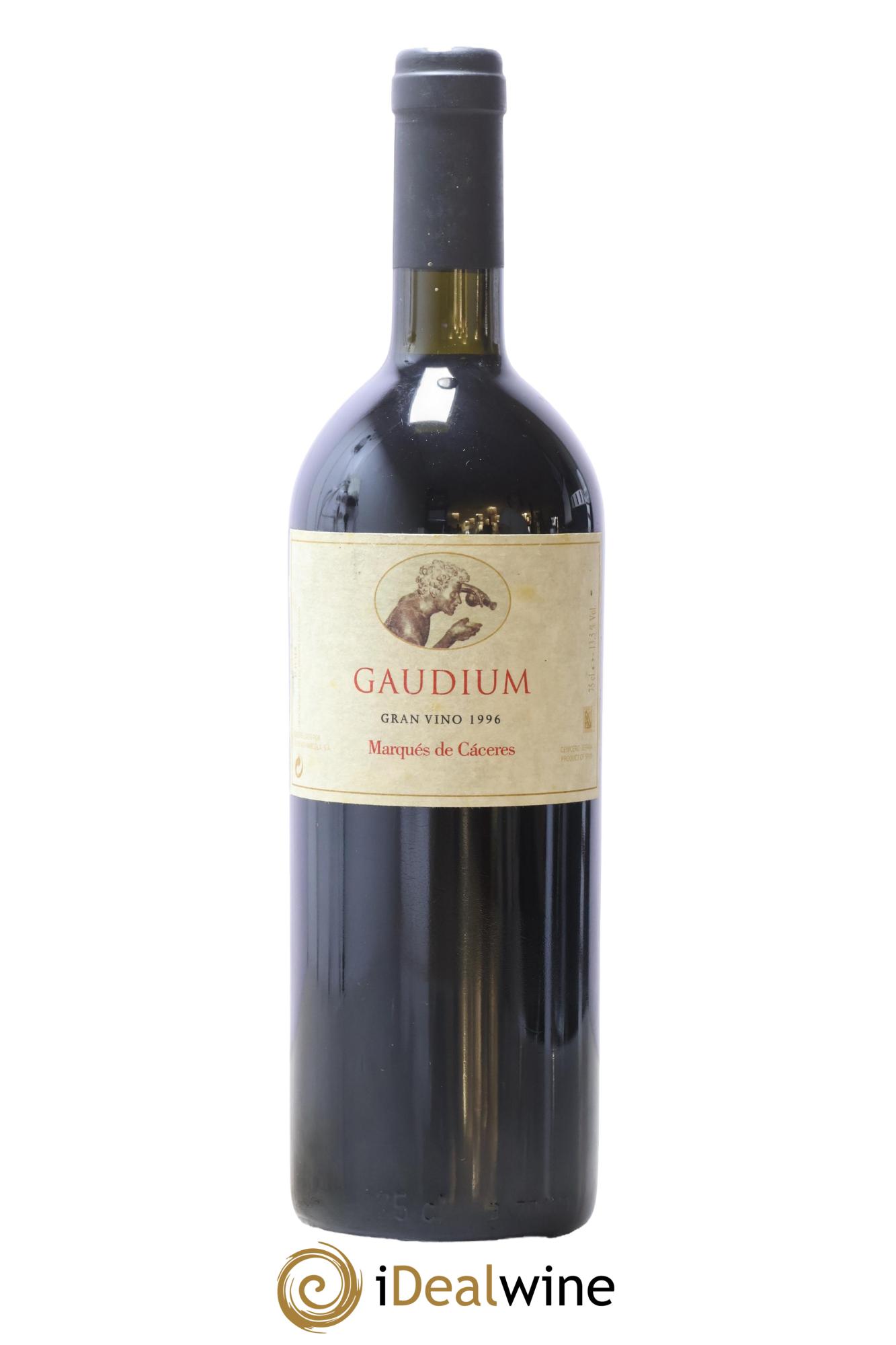 Rioja DOCA Gaudium Marquès de Cáceres 1996 - Lotto di 1 bottiglia - 0