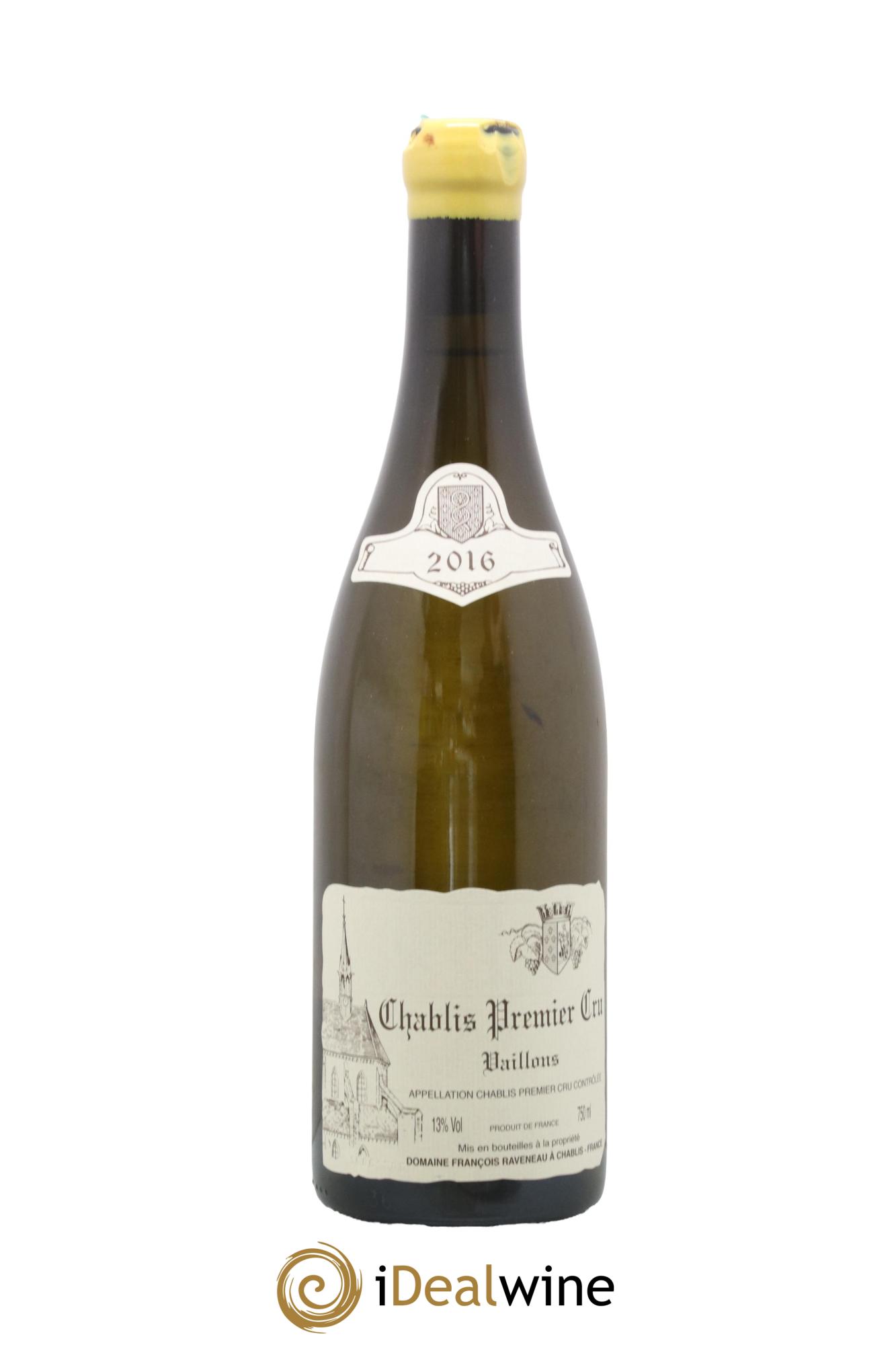 Chablis 1er Cru Vaillons Raveneau (Domaine) 2016 - Lotto di 1 bottiglia - 0