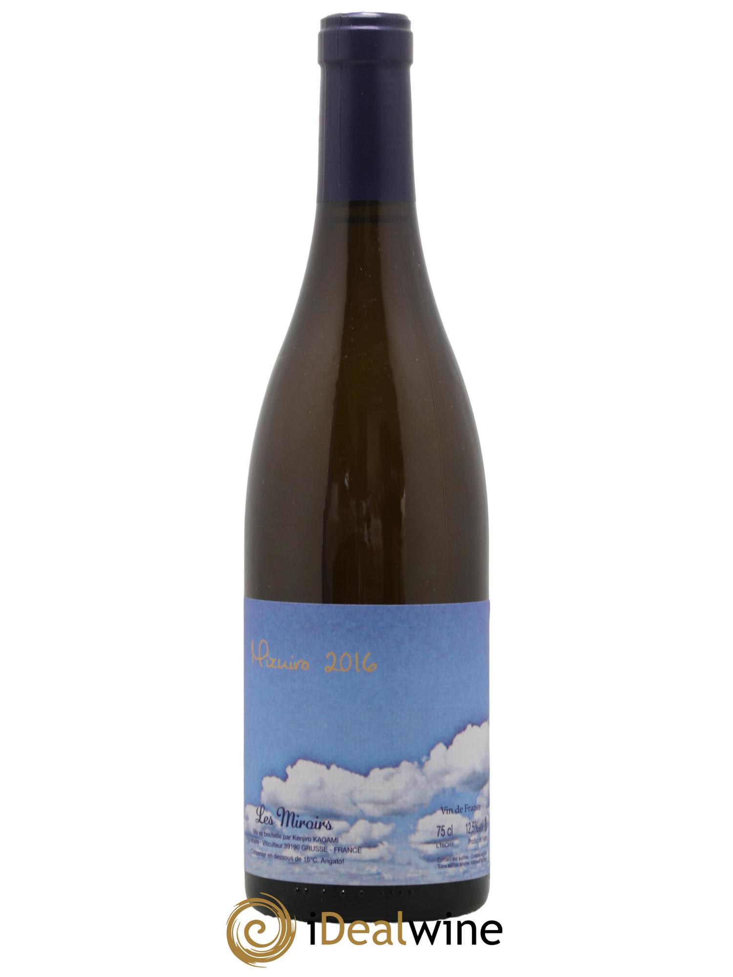 Vin de France Mizuiro Les Saugettes Kenjiro Kagami - Domaine des Miroirs 2016 - Lot de 1 bouteille - 0