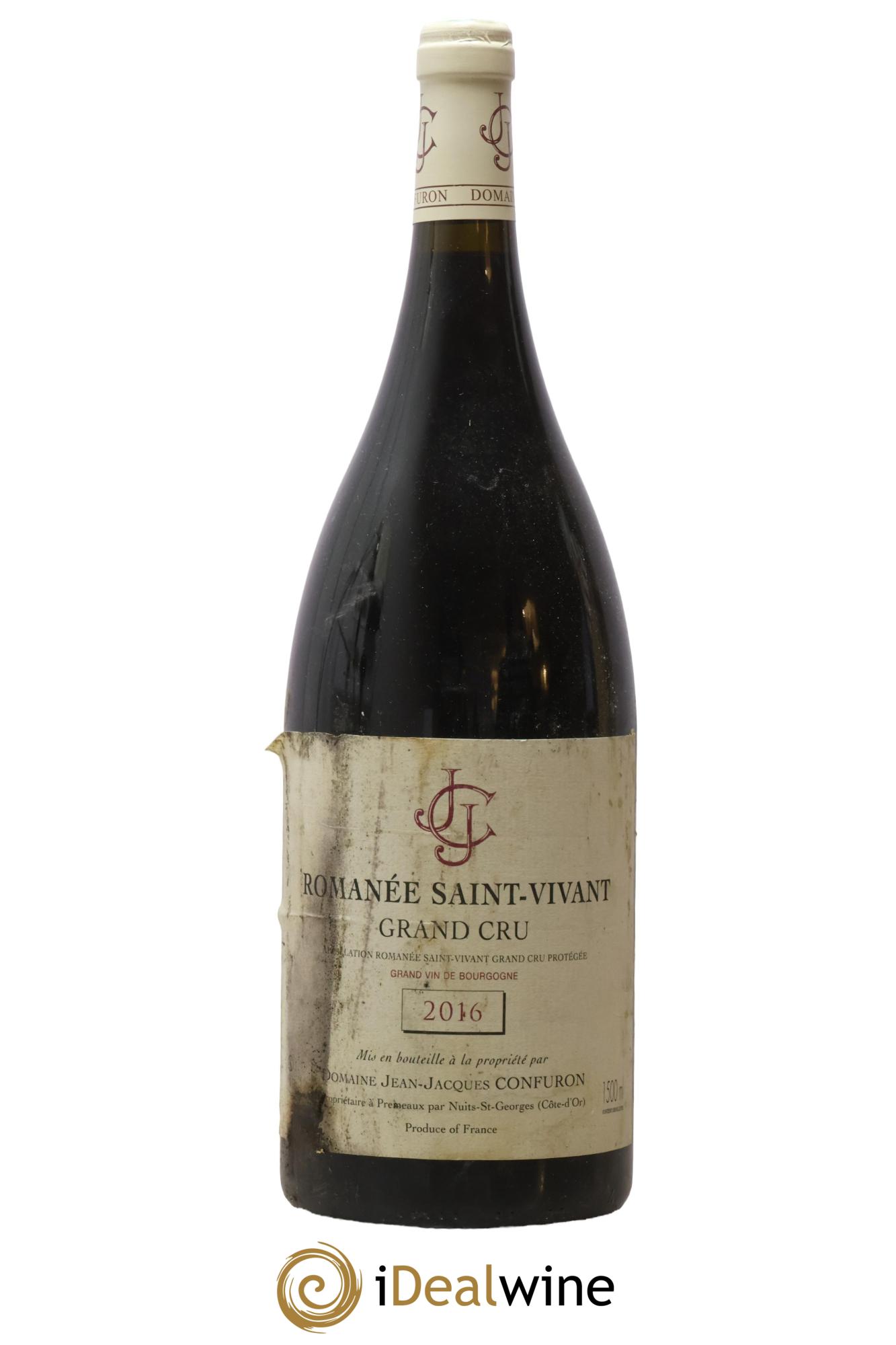 Romanée-Saint-Vivant Grand Cru Jean-Jacques Confuron 2016 - Lot of 1 magnum - 0