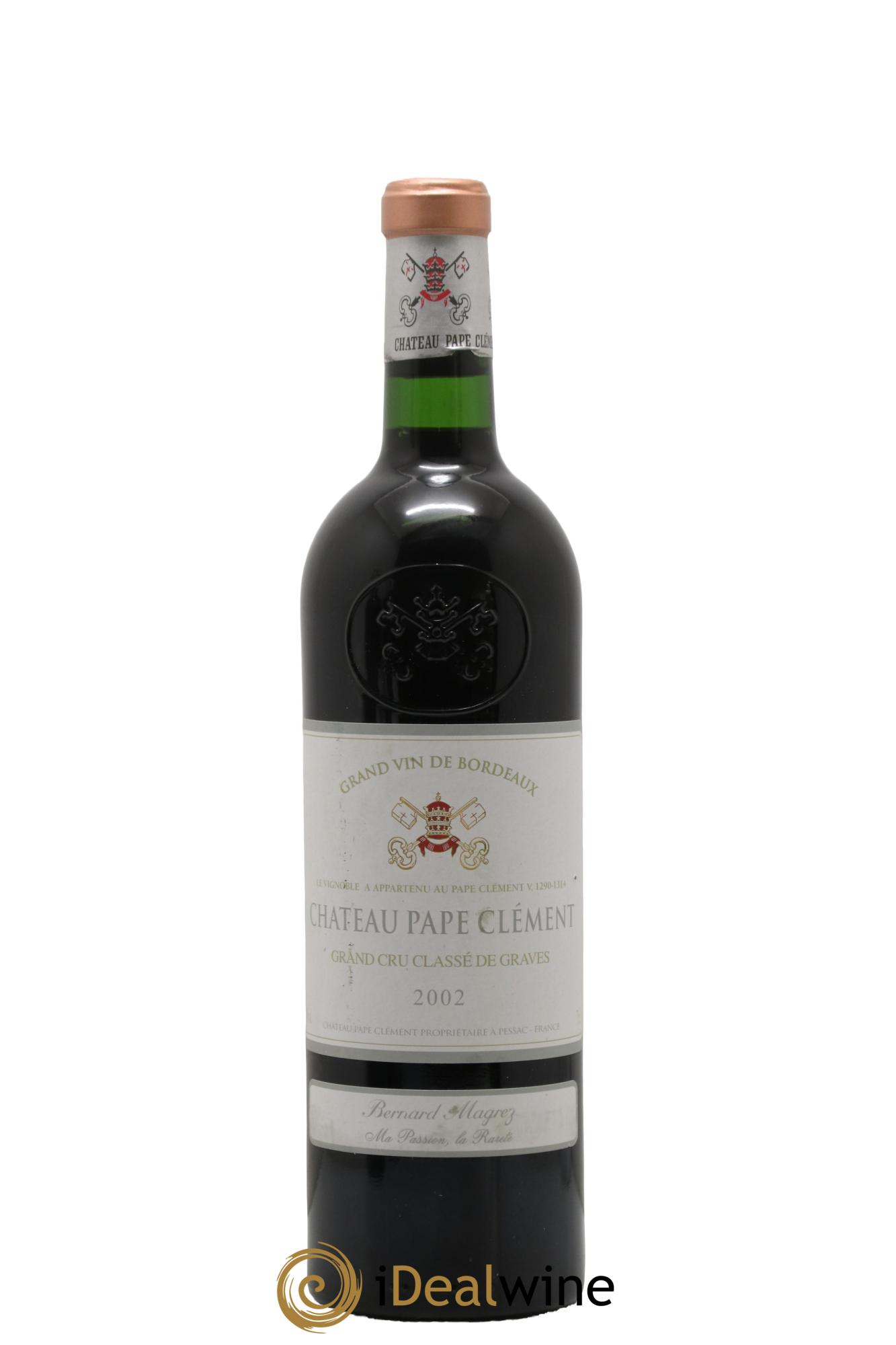 Château Pape Clément Cru Classé de Graves 2002 - Lot de 1 bouteille - 0