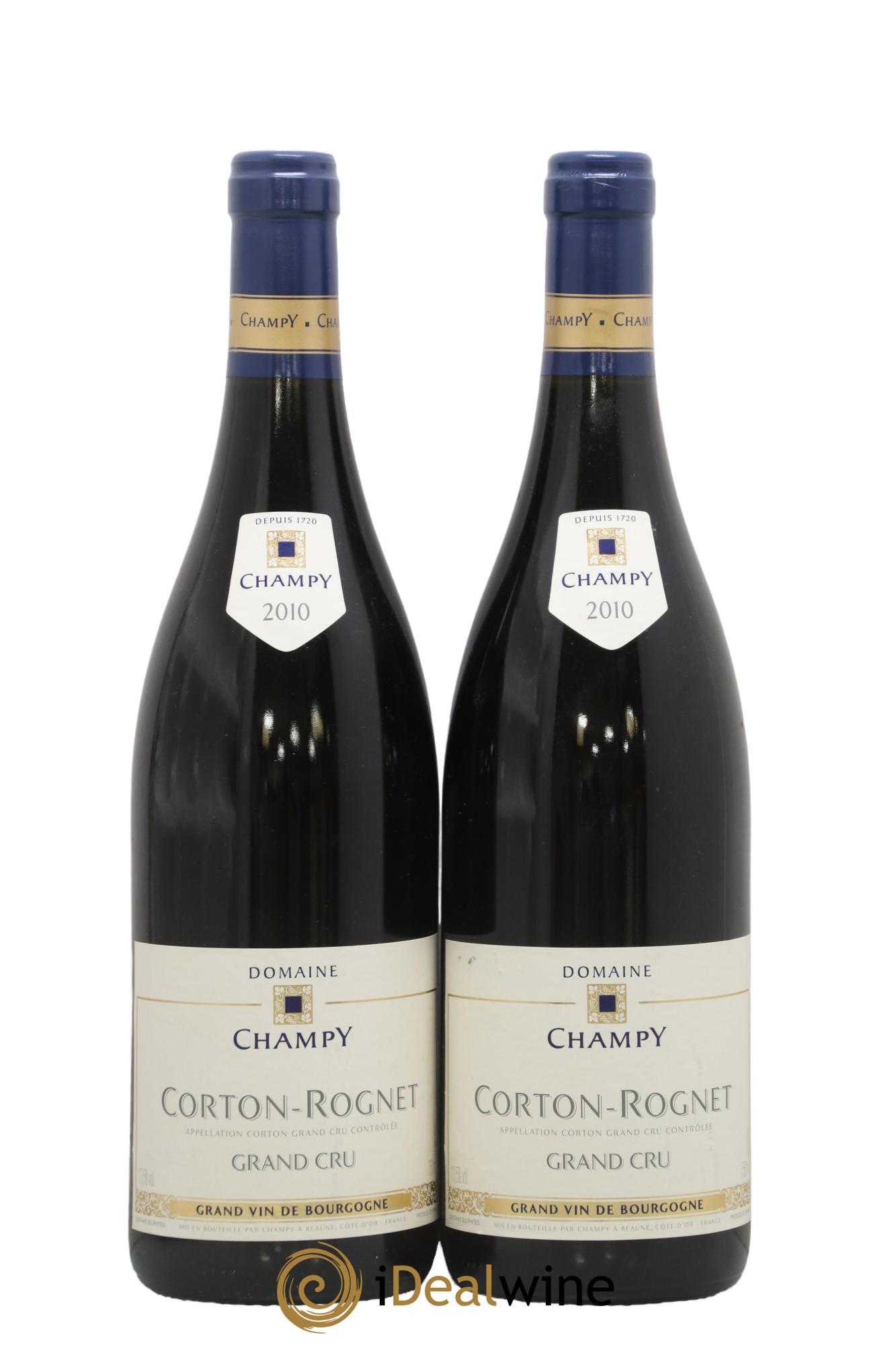 Corton Grand Cru Le Rognet Maison Champy 2010 - Posten von 2 Flaschen - 0