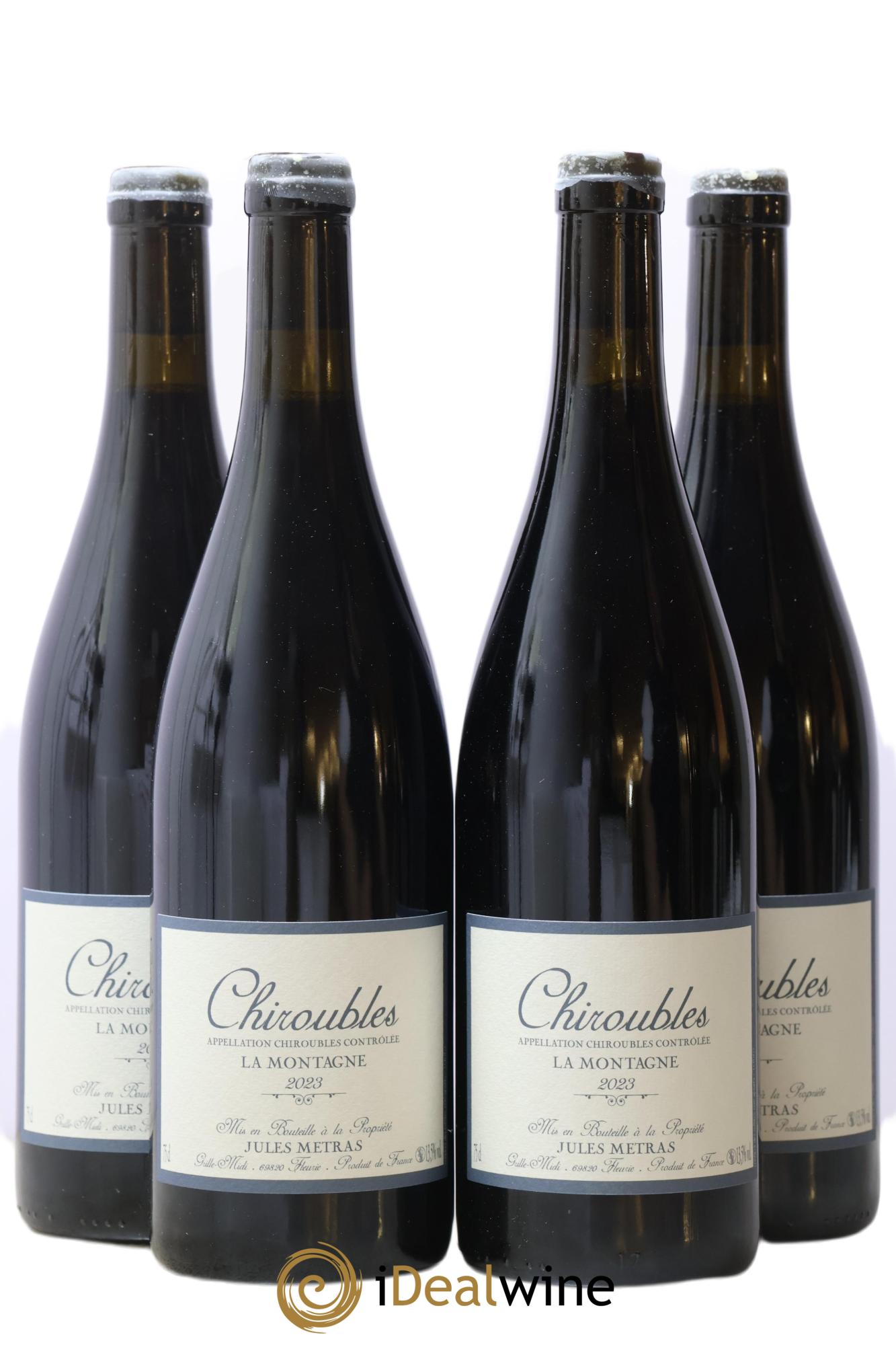 Chiroubles La Montagne Jules Métras (Domaine) 2023 - Lot de 4 bouteilles - 0