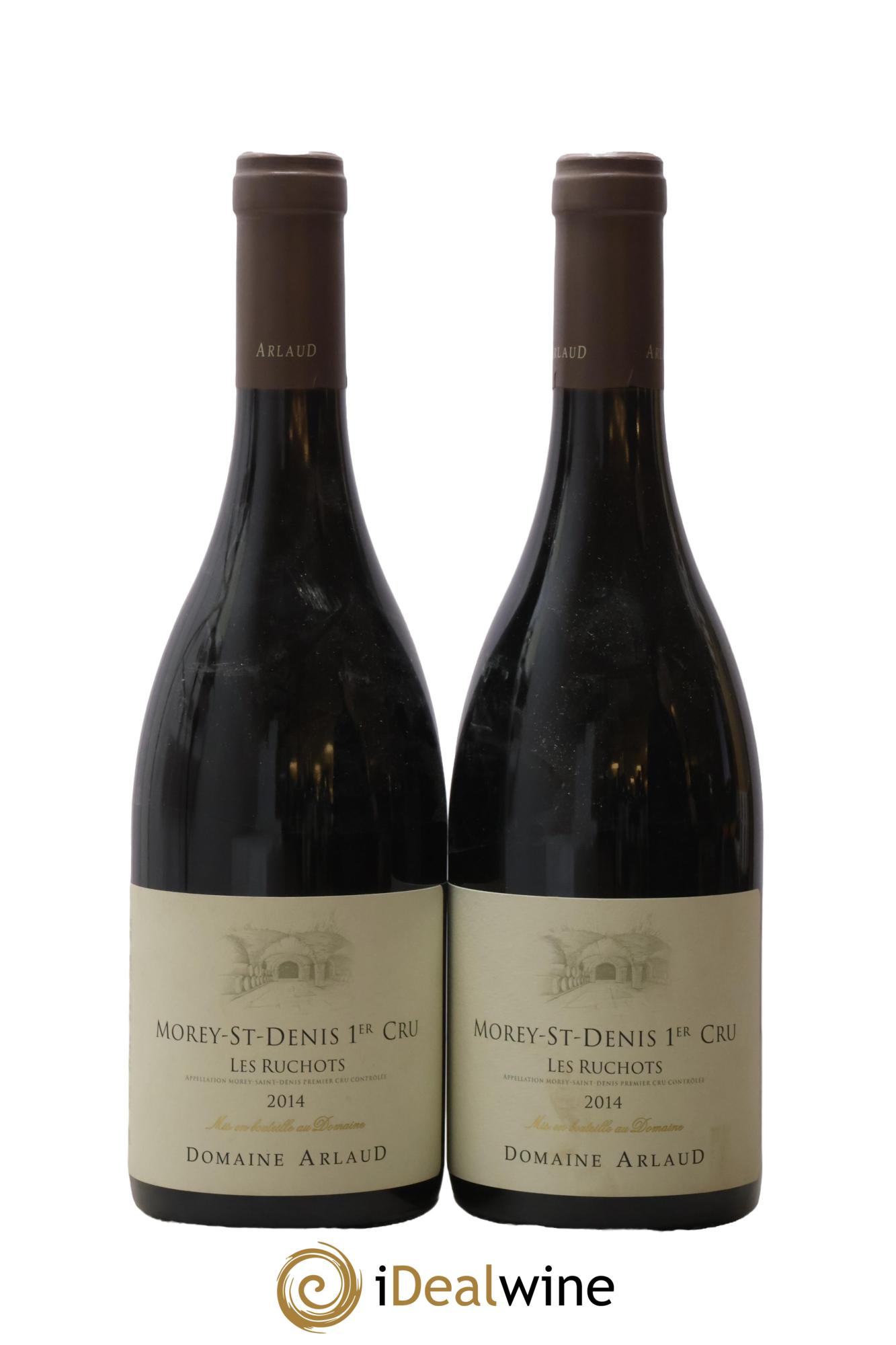Morey-Saint-Denis 1er Cru Les Ruchots Arlaud 2014 - Lot de 2 bouteilles - 0
