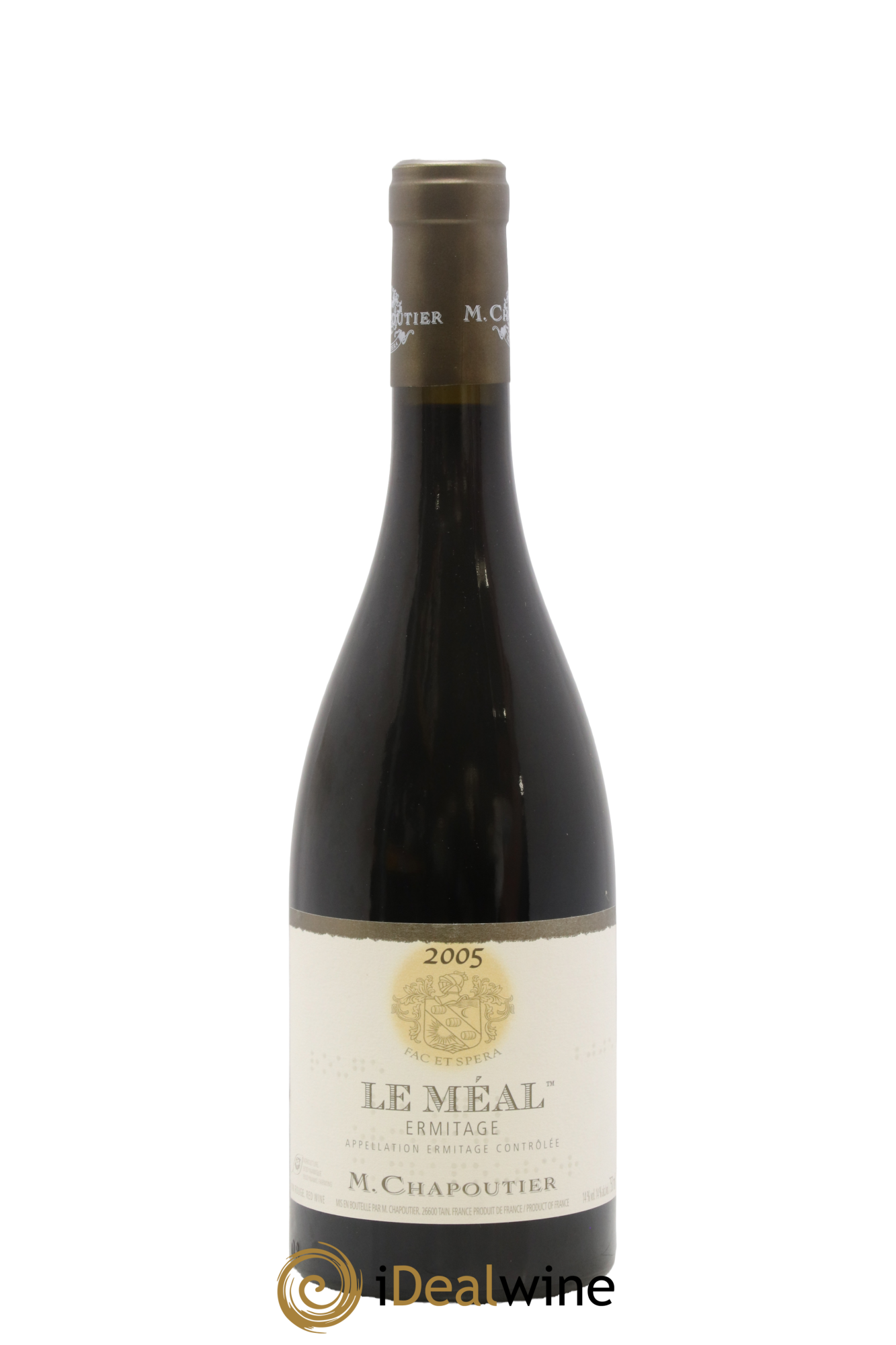 Hermitage Ermitage Le Méal Chapoutier 2005 - Lot of 1 bottle - 0