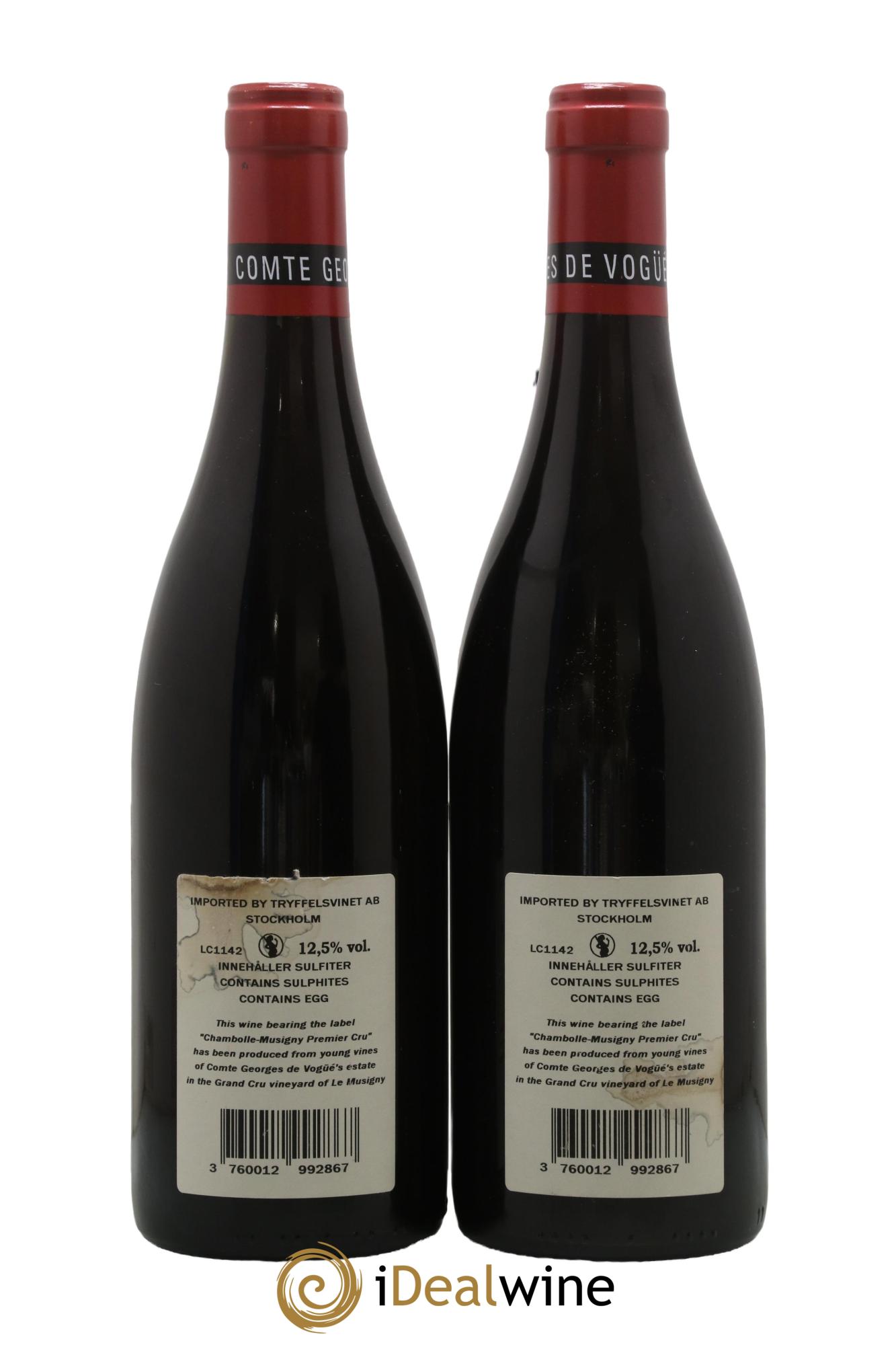 Chambolle-Musigny 1er Cru Comte Georges de Vogüé 2014 - Lotto di 2 bottiglie - 1