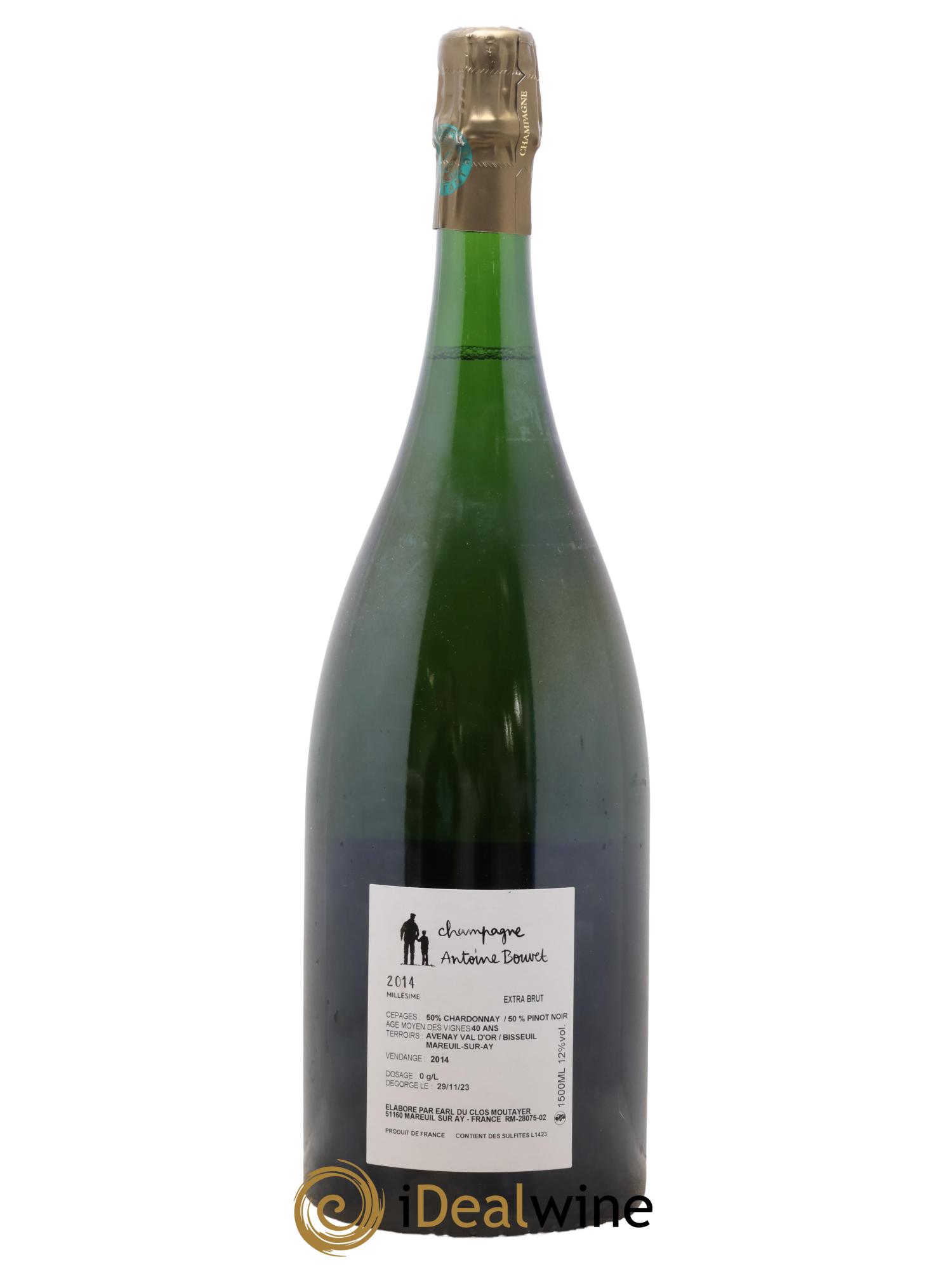 Brut Antoine Bouvet 2014 - Posten von 1 Magnum - 1