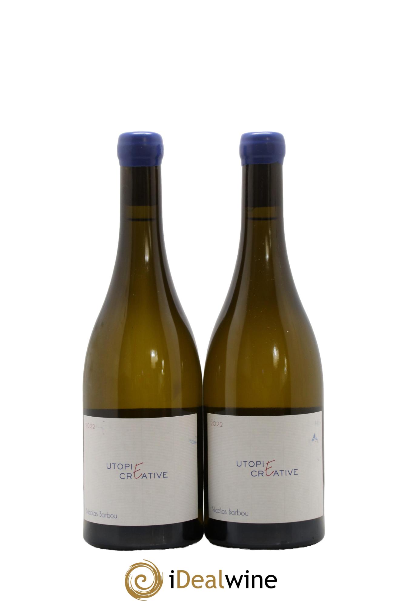 Touraine Oisly Utopie Créative Nicolas Barbou 2022 - Lot of 2 bottles - 0