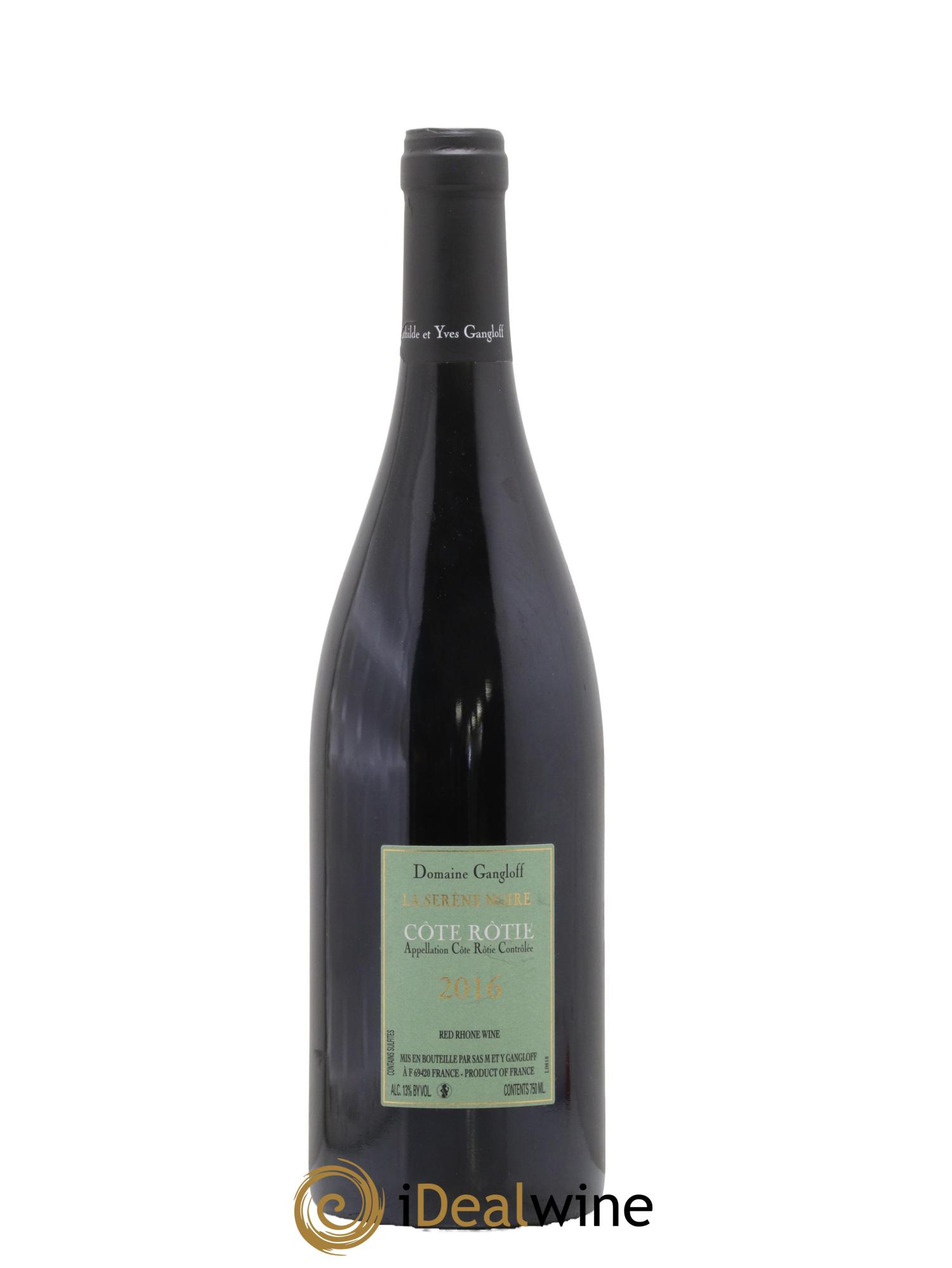 Côte-Rôtie La Sereine Noire Gangloff (Domaine)  2016 - Lotto di 1 bottiglia - 1