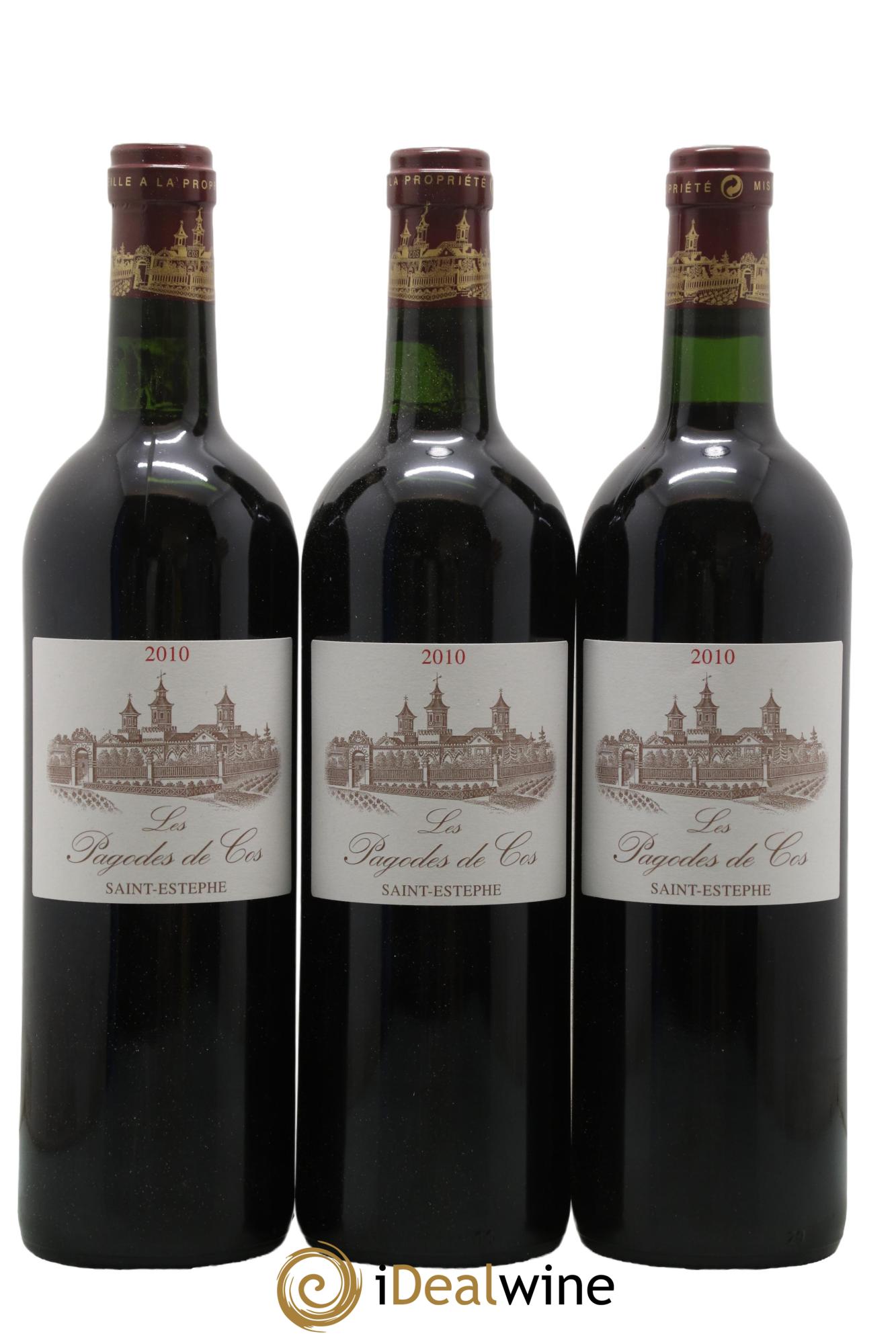 Les Pagodes de Cos Second Vin 2010 - Lot of 12 bottles - 2