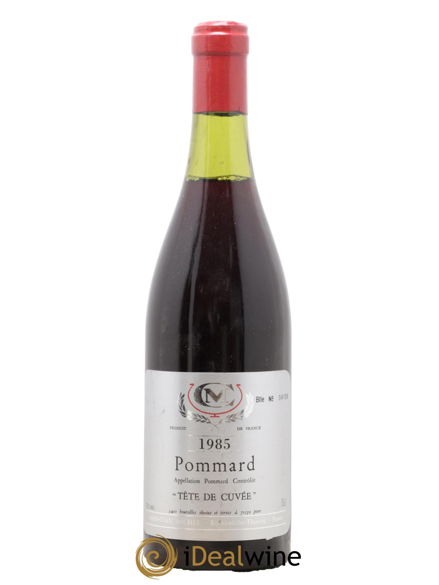 Pommard Tête de Cuvée Domaine Christian Michel 1985 - Lot de 1 bouteille - 0