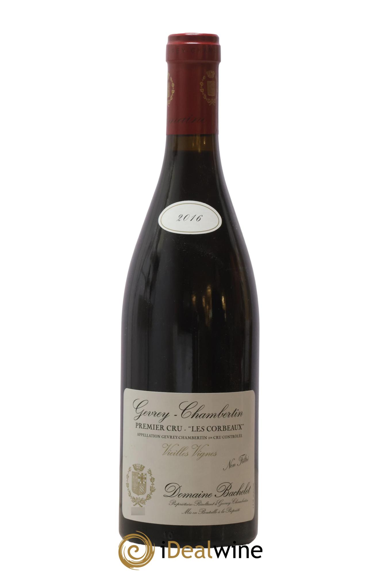 Gevrey-Chambertin 1er Cru Les Corbeaux Vieilles Vignes Denis Bachelet (Domaine) 2016 - Posten von 1 Flasche - 0