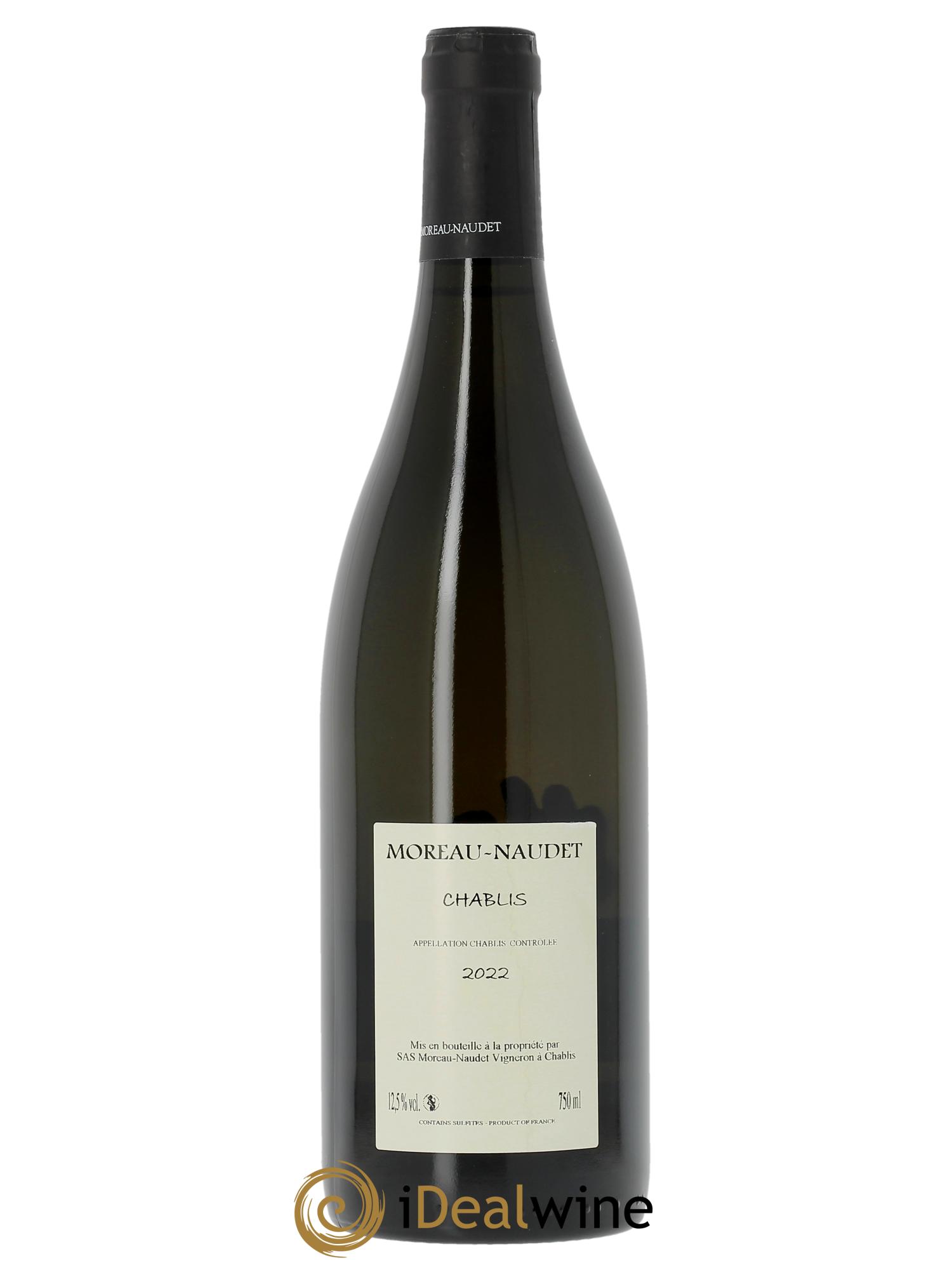 Chablis Moreau-Naudet 2022 - Lot de 1 bouteille - 1