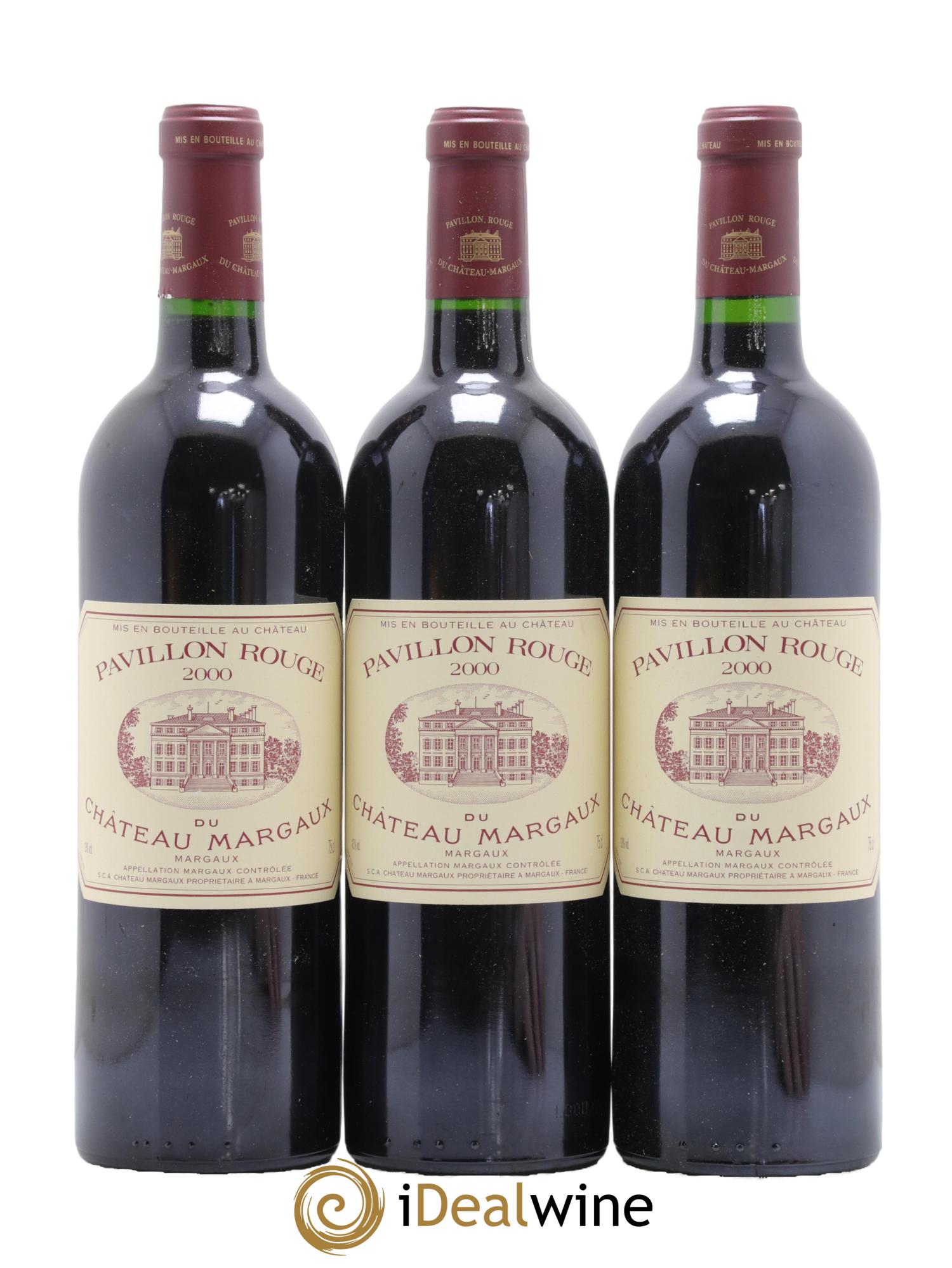 Pavillon Rouge du Château Margaux Second Vin 2000 - Lot de 12 bouteilles - 1