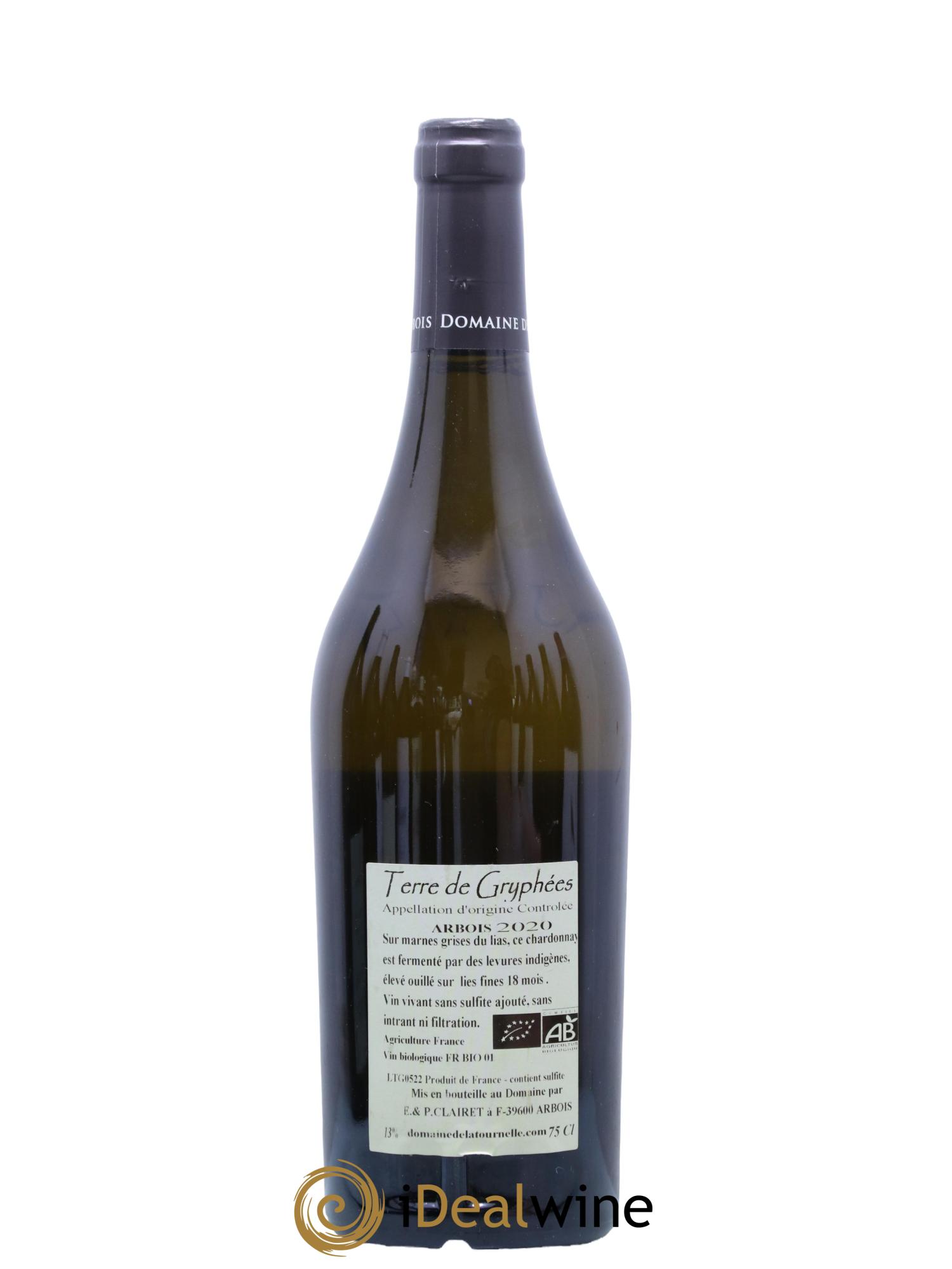 Arbois Terre De Gryphées Domaine de la Tournelle 2020 - Lotto di 1 bottiglia - 1