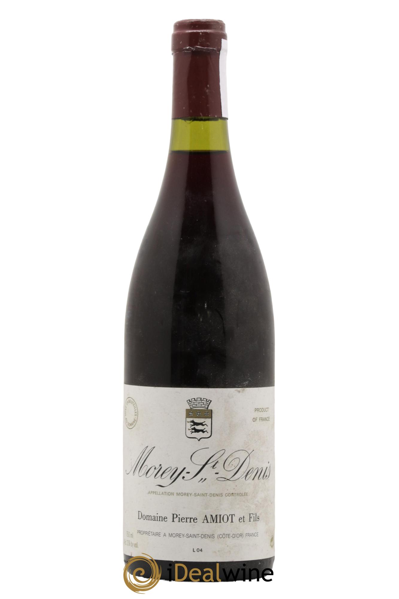 Morey-Saint-Denis Domaine Pierre Amiot 1993 - Lot de 1 bouteille - 0