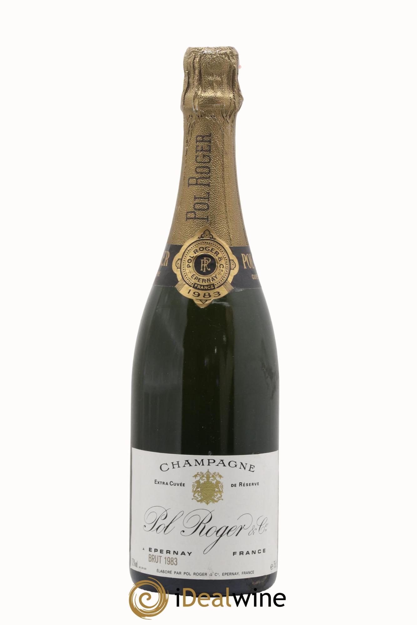 Extra Cuvée de Réserve Pol Roger 1983 - Lot de 1 bouteille - 0