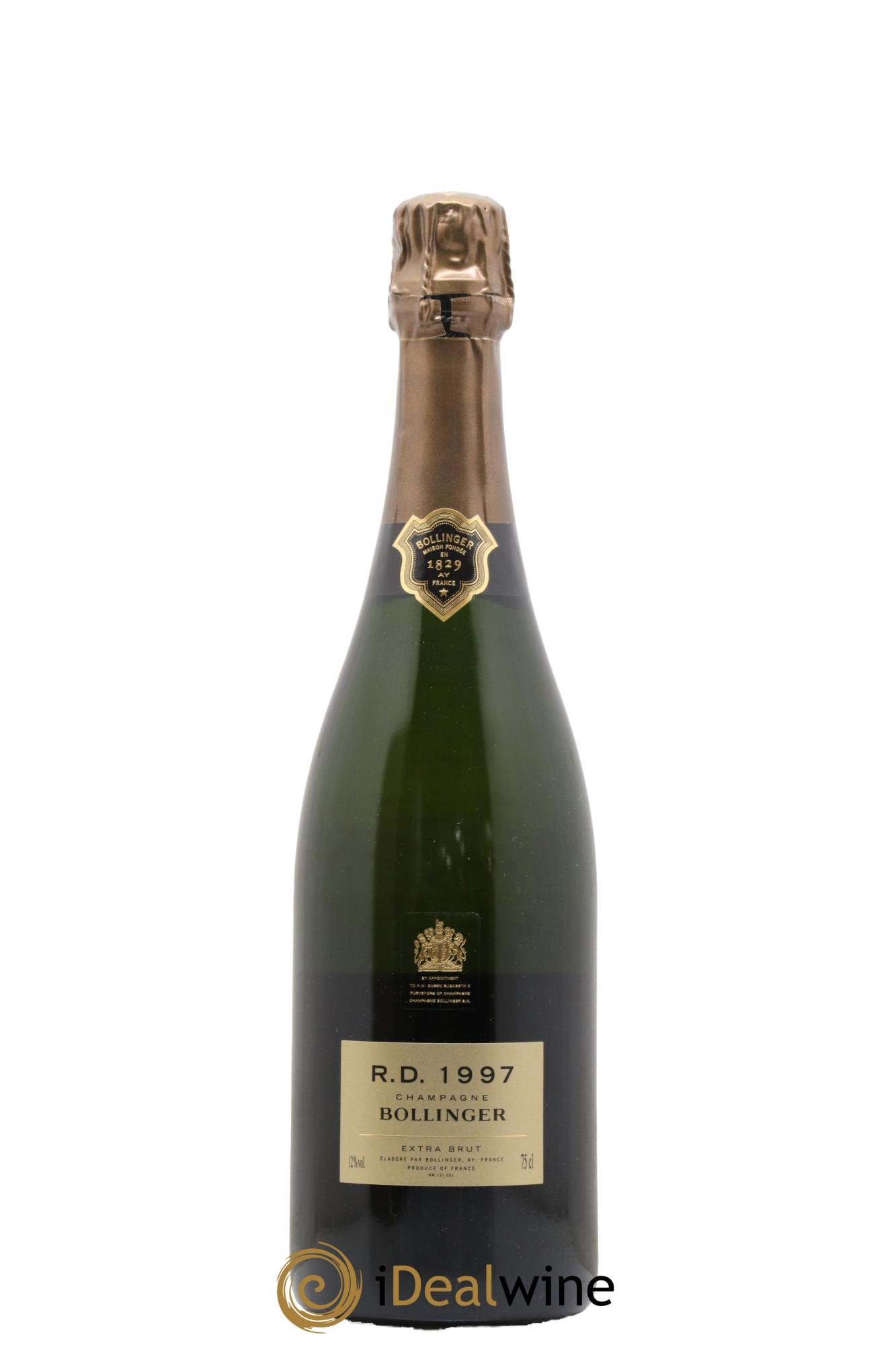 R.D. Extra-Brut Bollinger 1997 - Lot of 1 bottle - 1