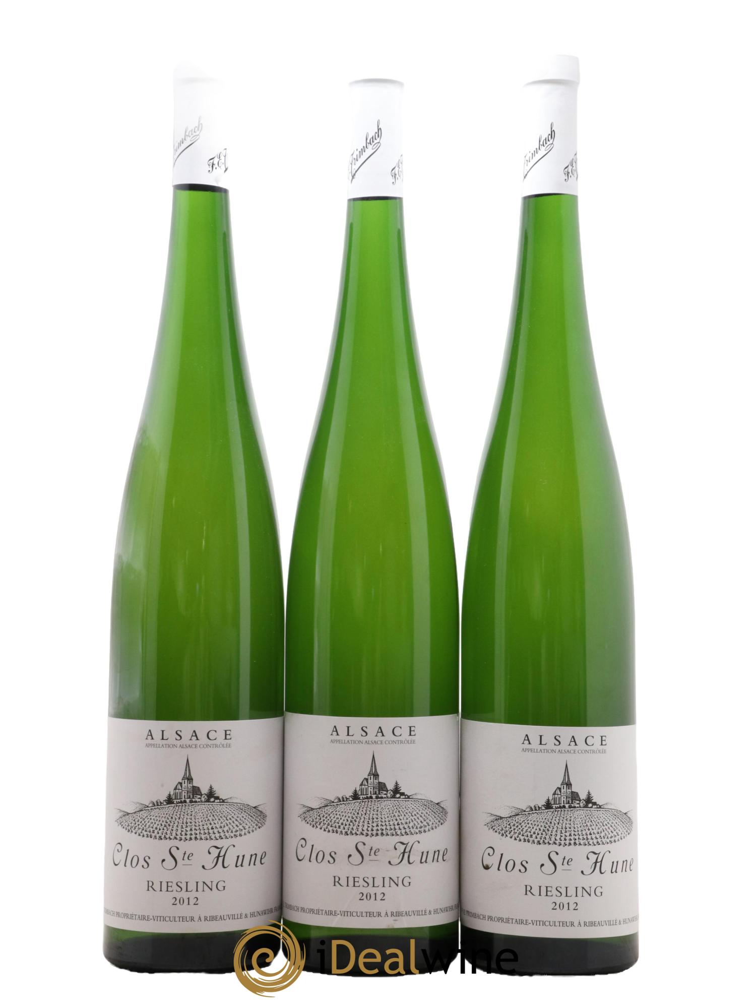 Alsace Riesling Clos Sainte-Hune Trimbach (Domaine)  2012 - Lot de 3 magnums - 0