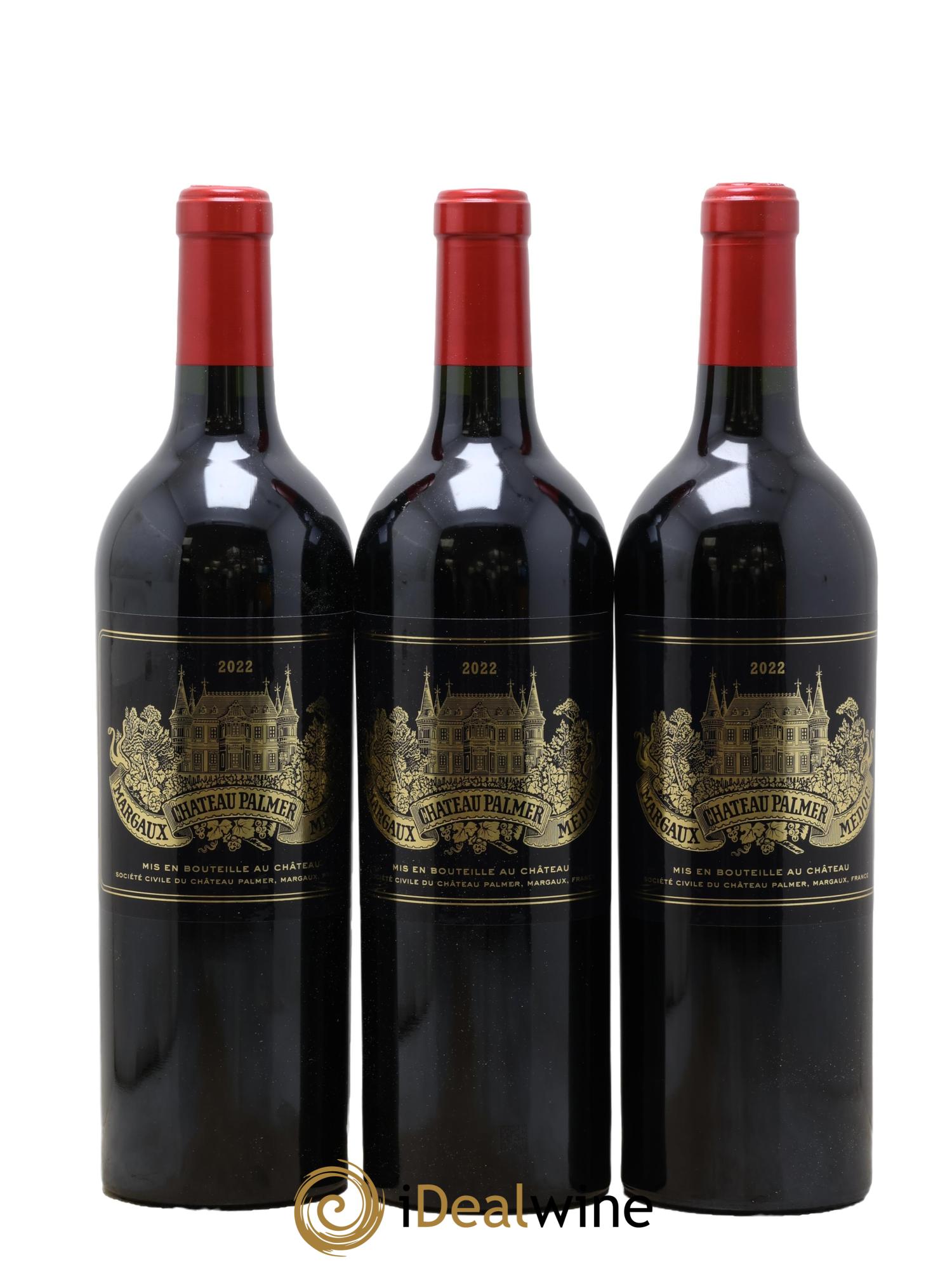 Château Palmer 3ème Grand Cru Classé 2022 - Lot de 6 bouteilles - 3