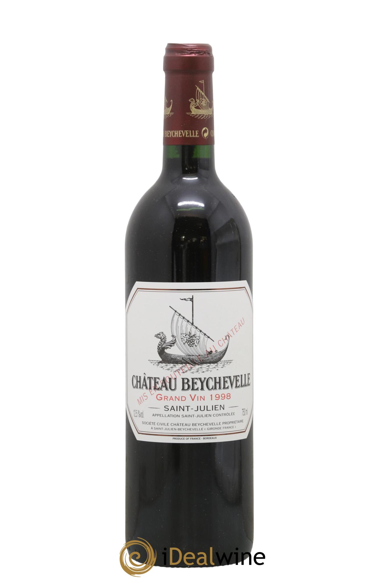 Château Beychevelle 4ème Grand Cru Classé 1998 - Lot of 1 bottle - 0