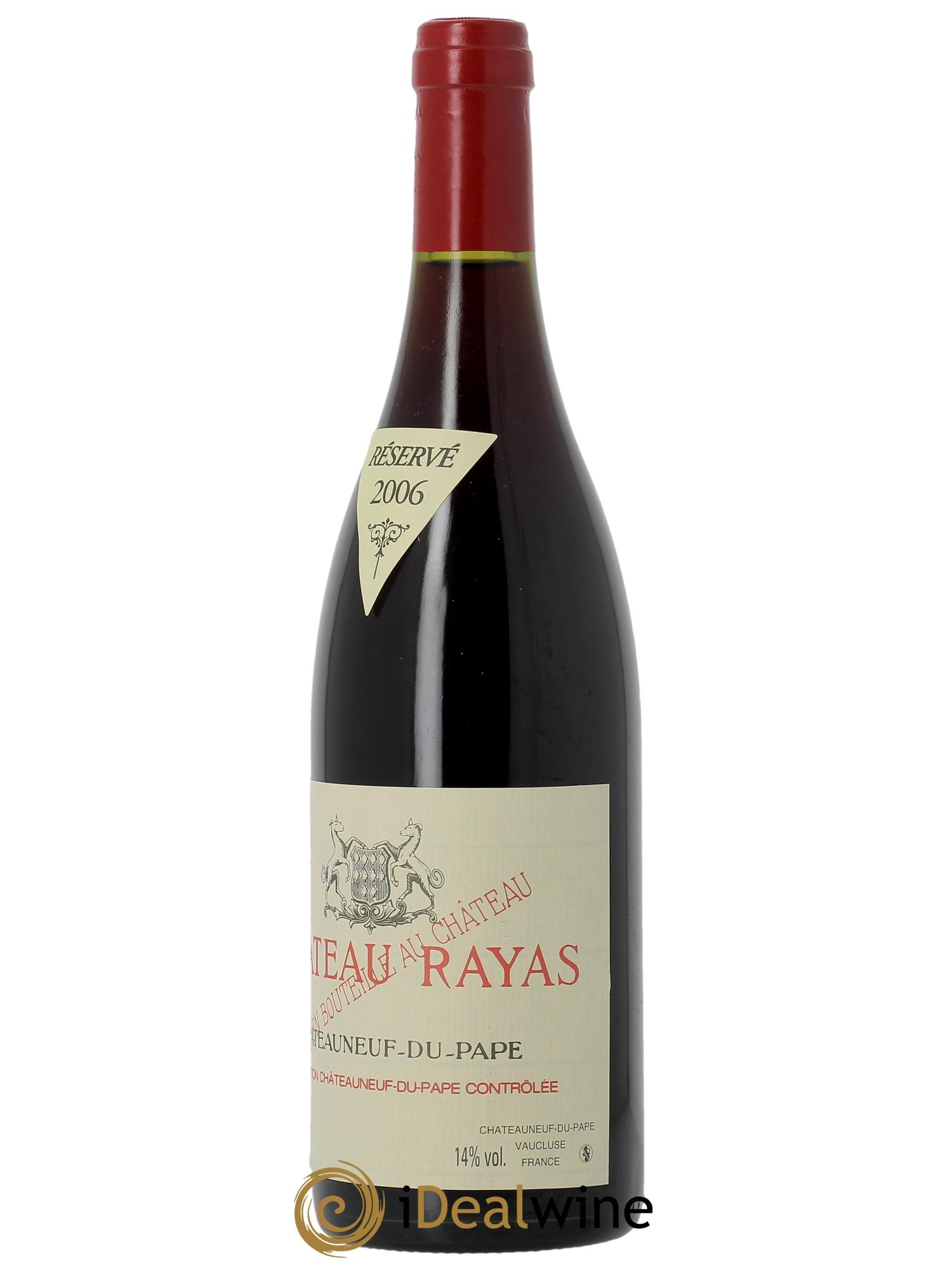 Châteauneuf-du-Pape Château Rayas Emmanuel Reynaud 2006 - Lot de 1 bouteille - 1