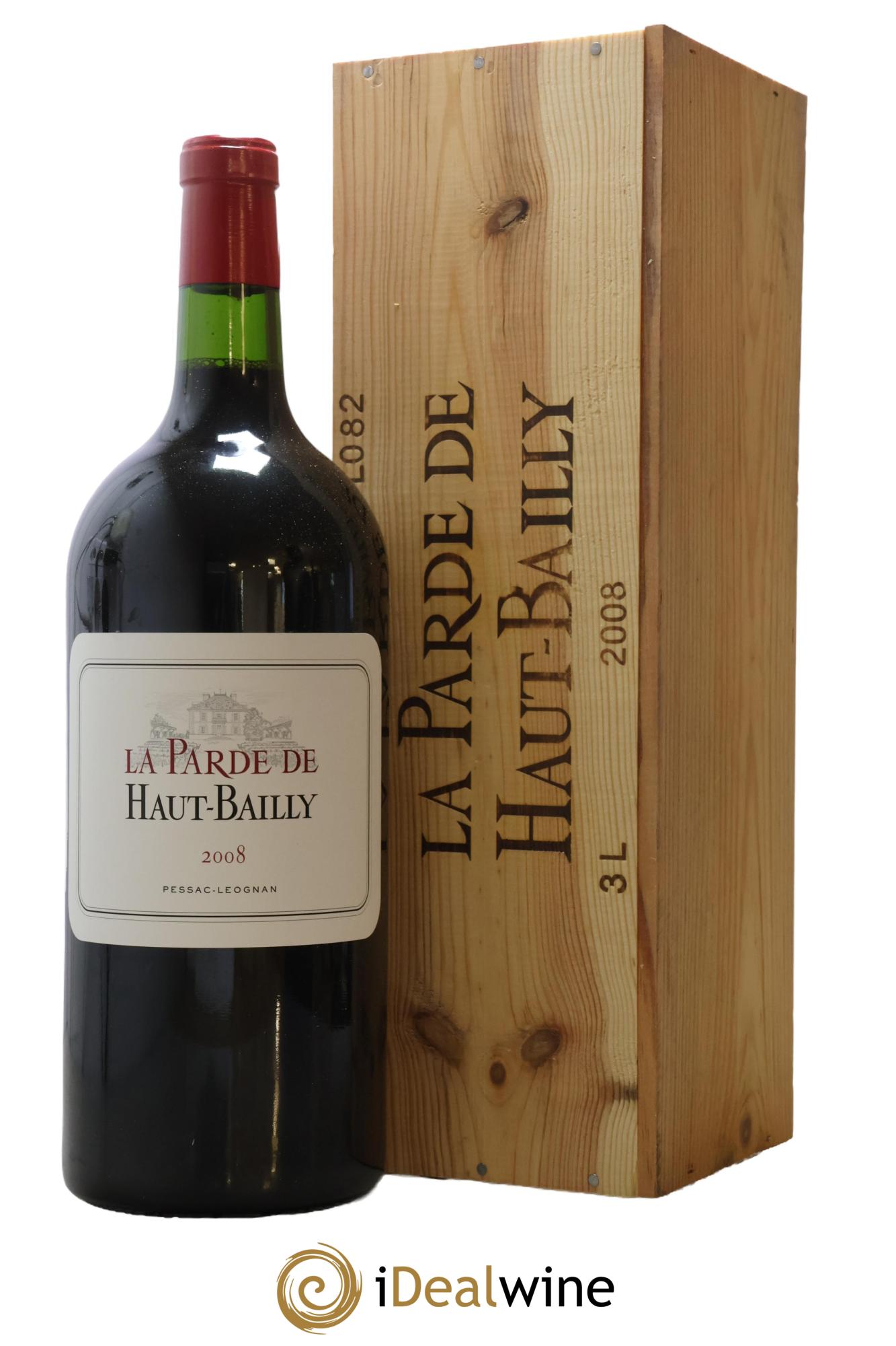 Haut Bailly II (Anciennement La Parde de Haut-Bailly) Second Vin  2008 - Lot of 1 double magnum - 1