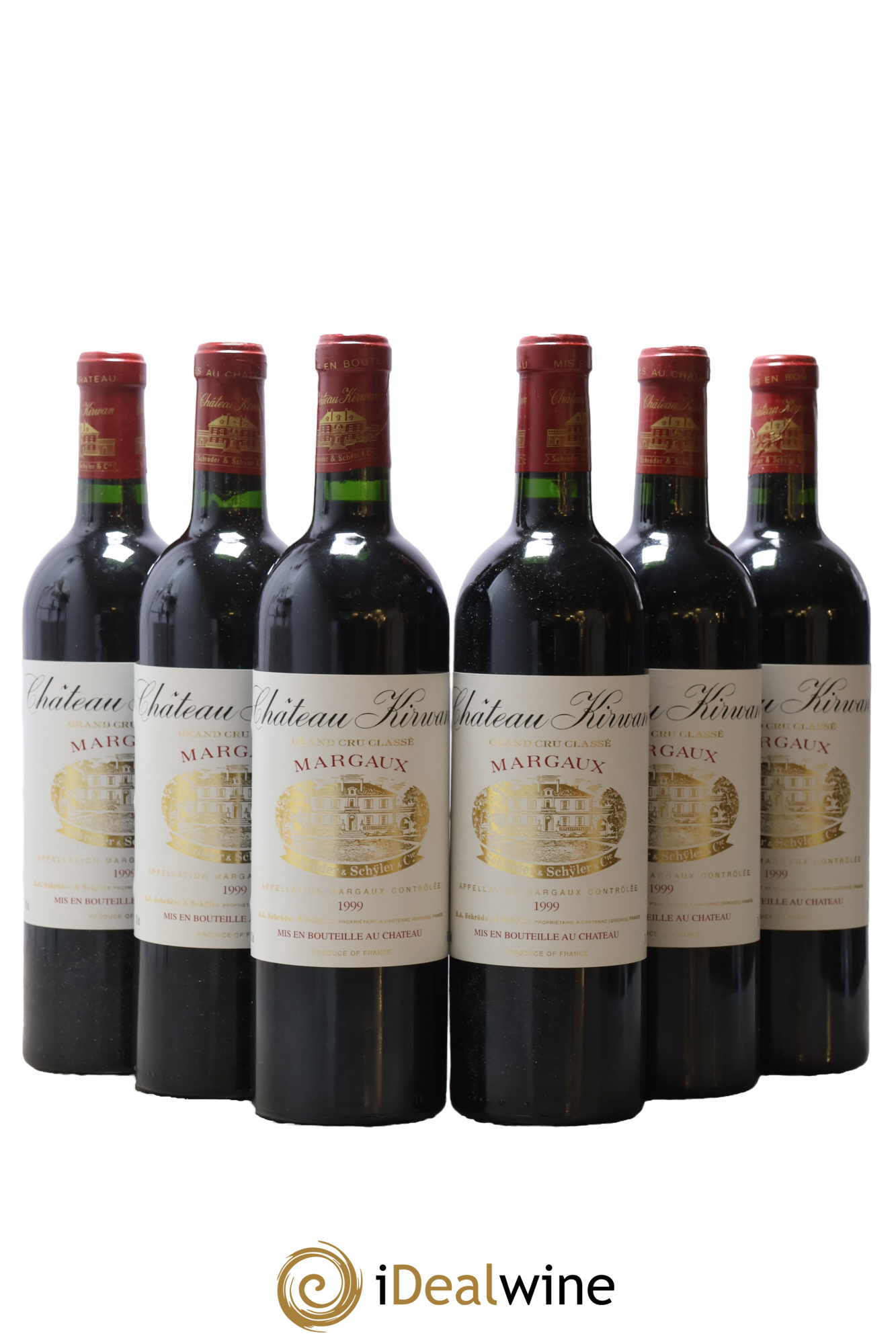 Château Kirwan 3ème Grand Cru Classé 1999 - Lot of 6 bottles - 0