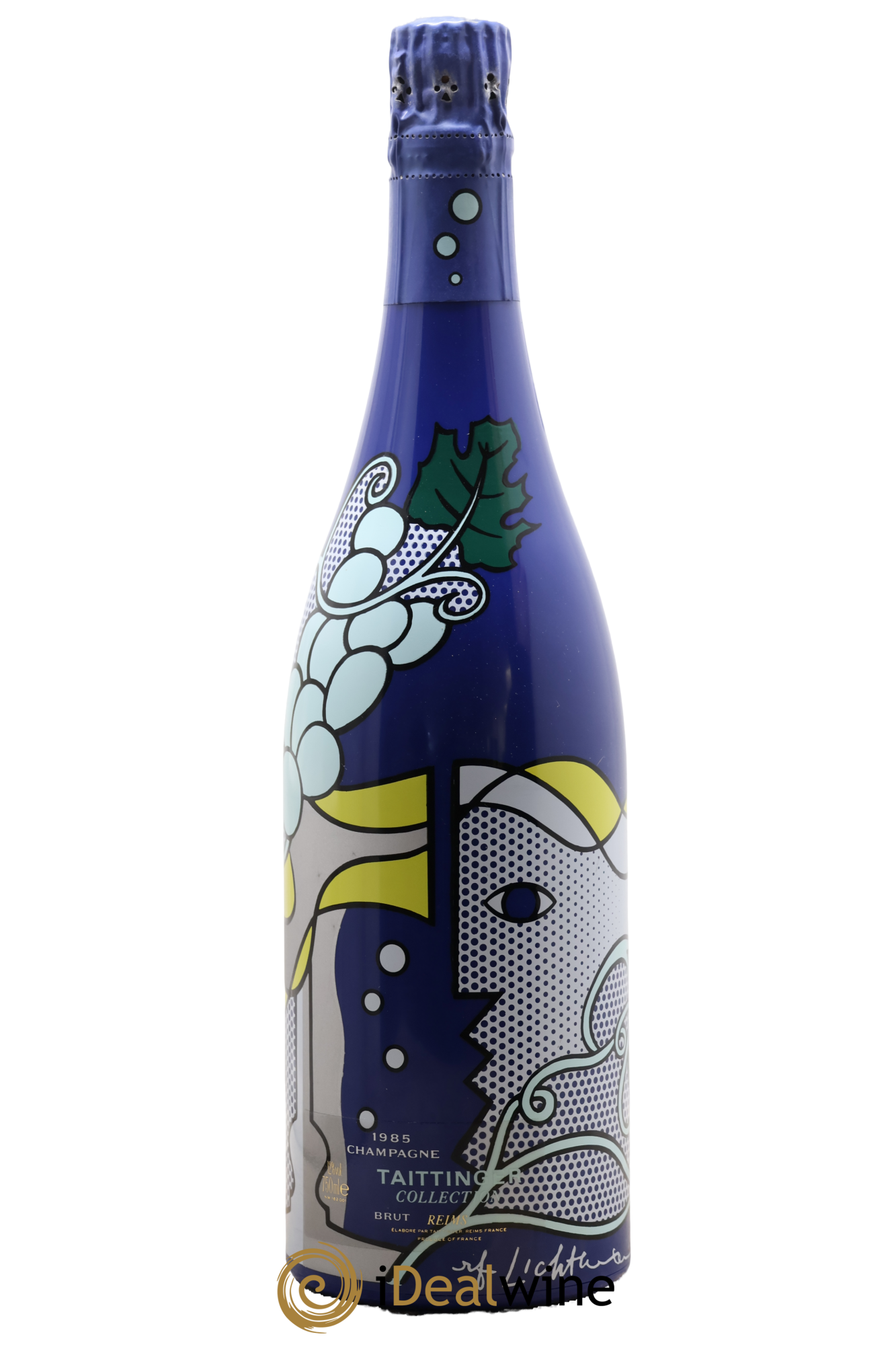 1985 - Collection Lichtenstein Taittinger 1985 - Lot de 1 bouteille - 0