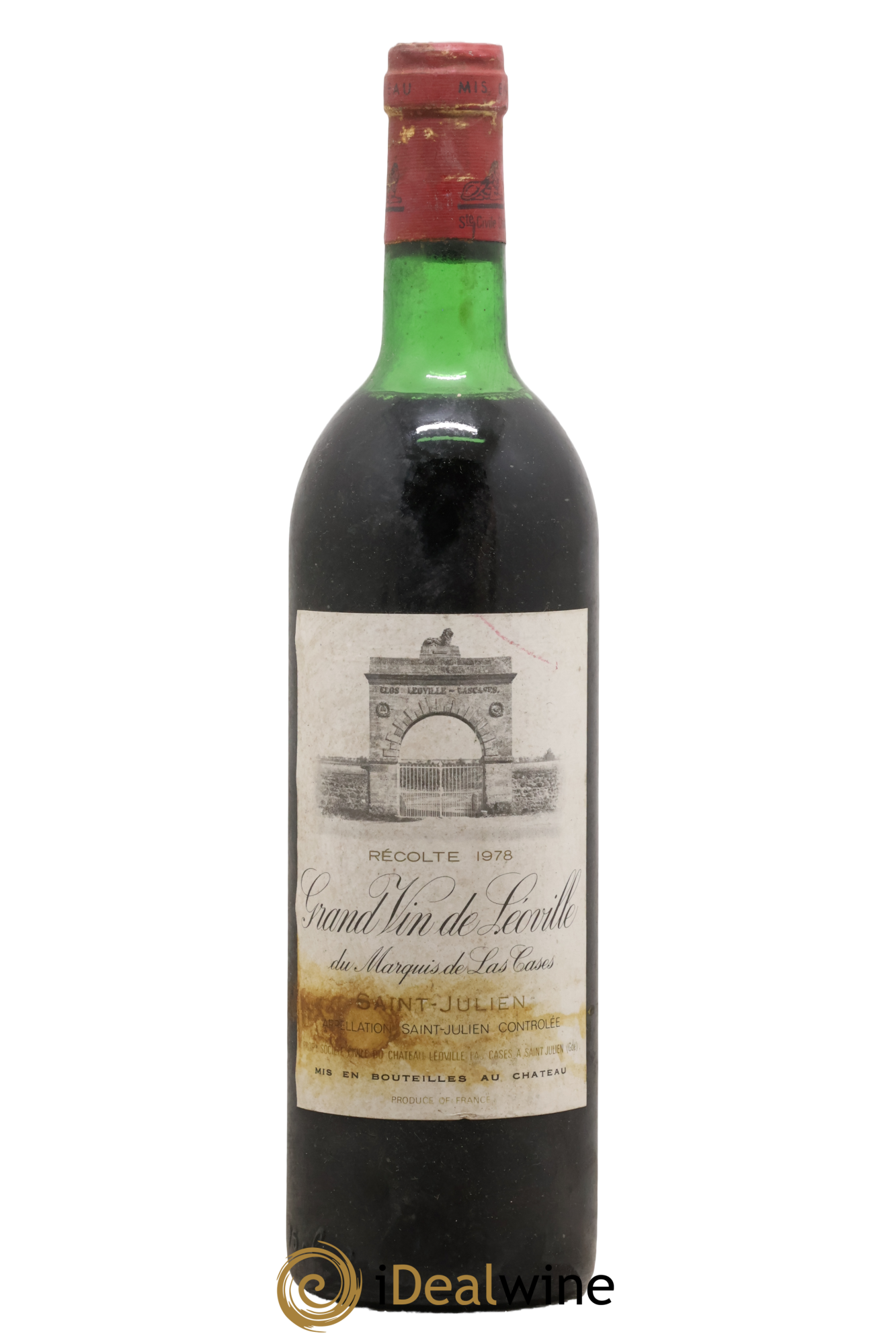 Château Léoville Las Cases 2ème Grand Cru Classé 1978 - Posten von 1 Flasche - 0