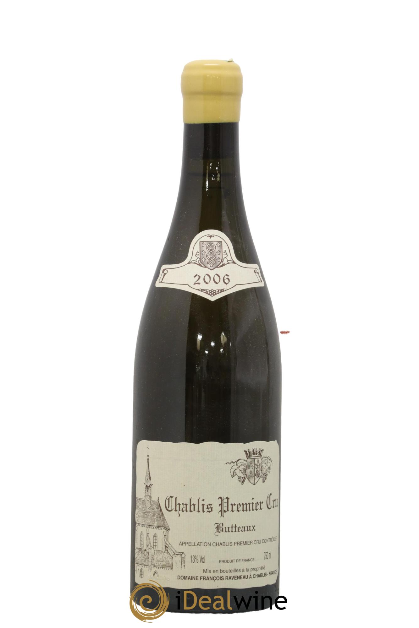 Chablis 1er Cru Butteaux Raveneau (Domaine) 2006 - Lot de 1 bouteille - 0