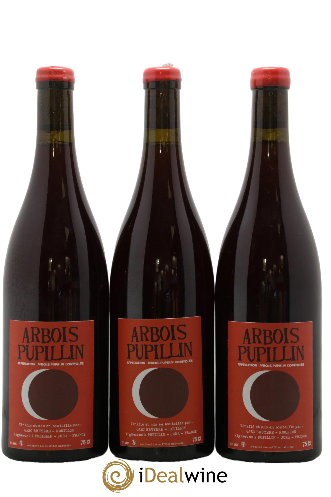 Arbois-Pupillin Ploussard En Aspis Adeline Houillon & Renaud Bruyère 2018 - Lot de 3 bouteilles - 0