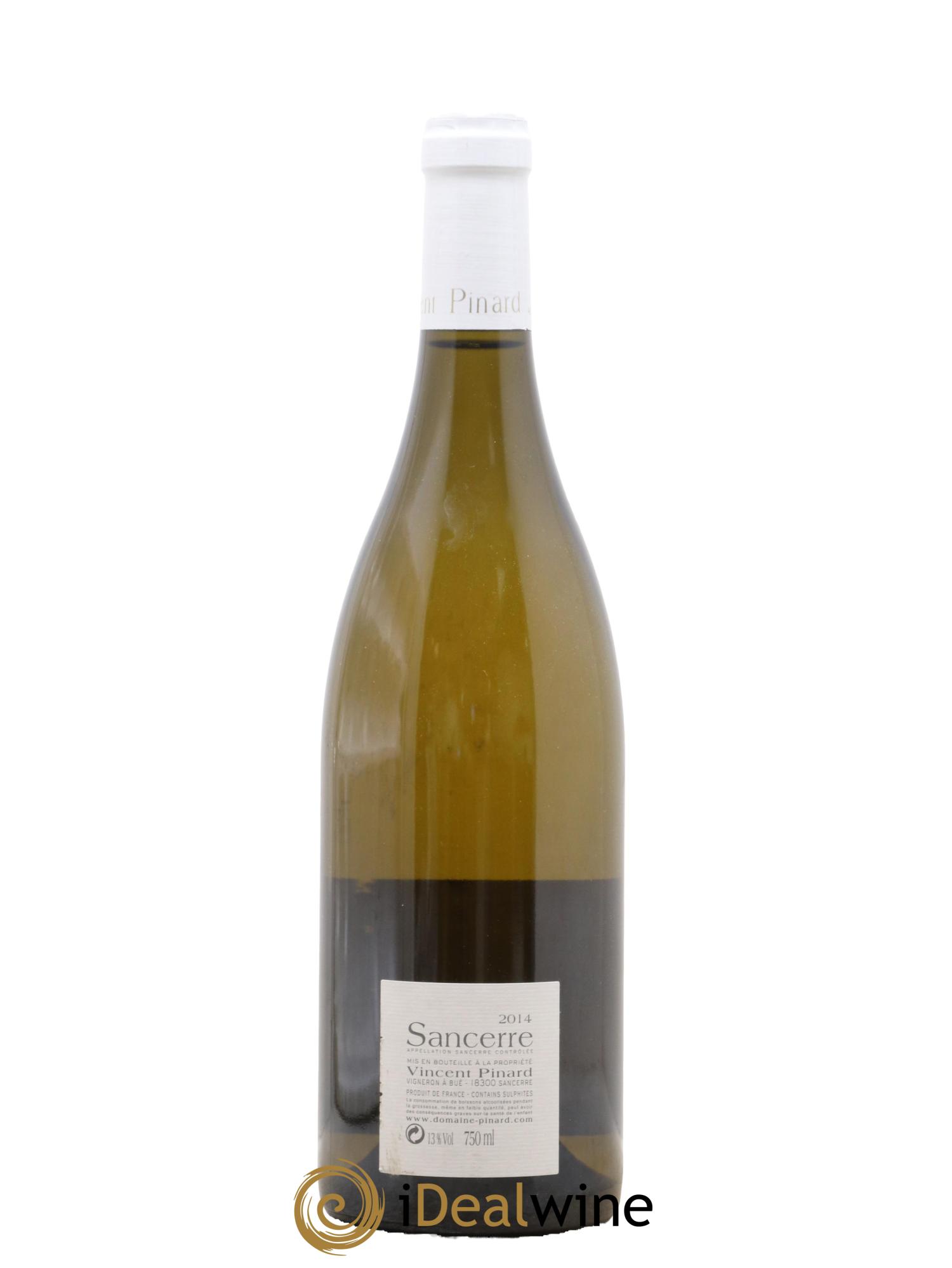 Sancerre Florès Vincent Pinard 2014 - Lot de 1 bouteille - 1