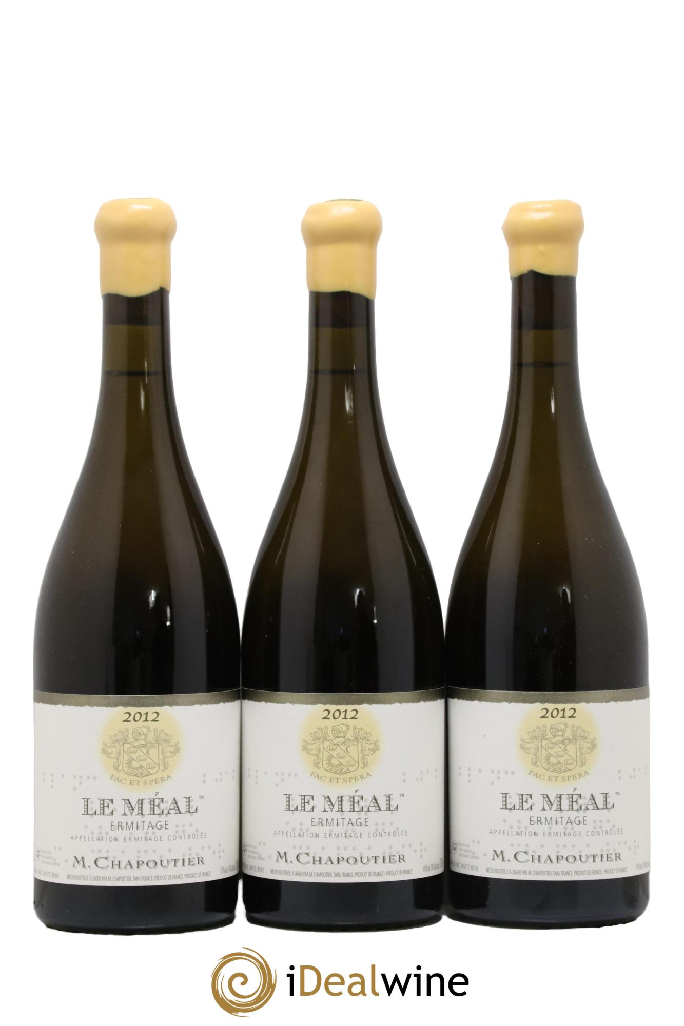 Hermitage Ermitage Le Méal Chapoutier 2012 - Lot de 6 bouteilles - 3