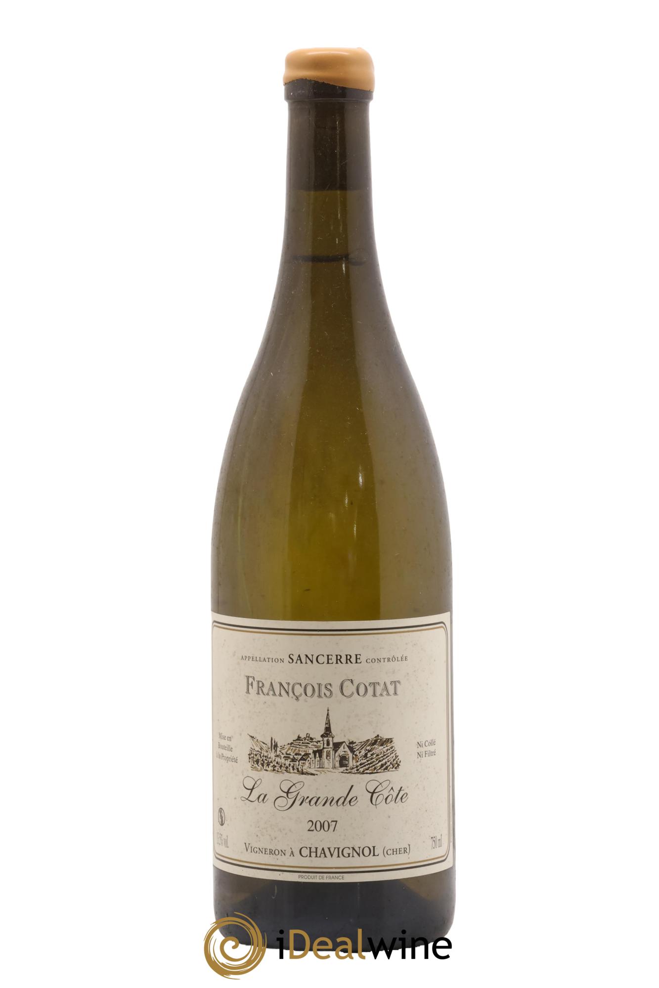 Sancerre La Grande Côte François Cotat 2007 - Lote de 1 botella - 0