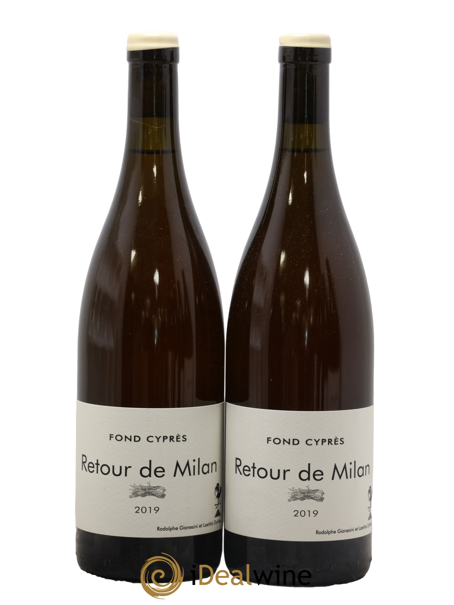 Vin de France Retour de Milan Fond Cyprès 2019 - Lot de 2 bouteilles - 0